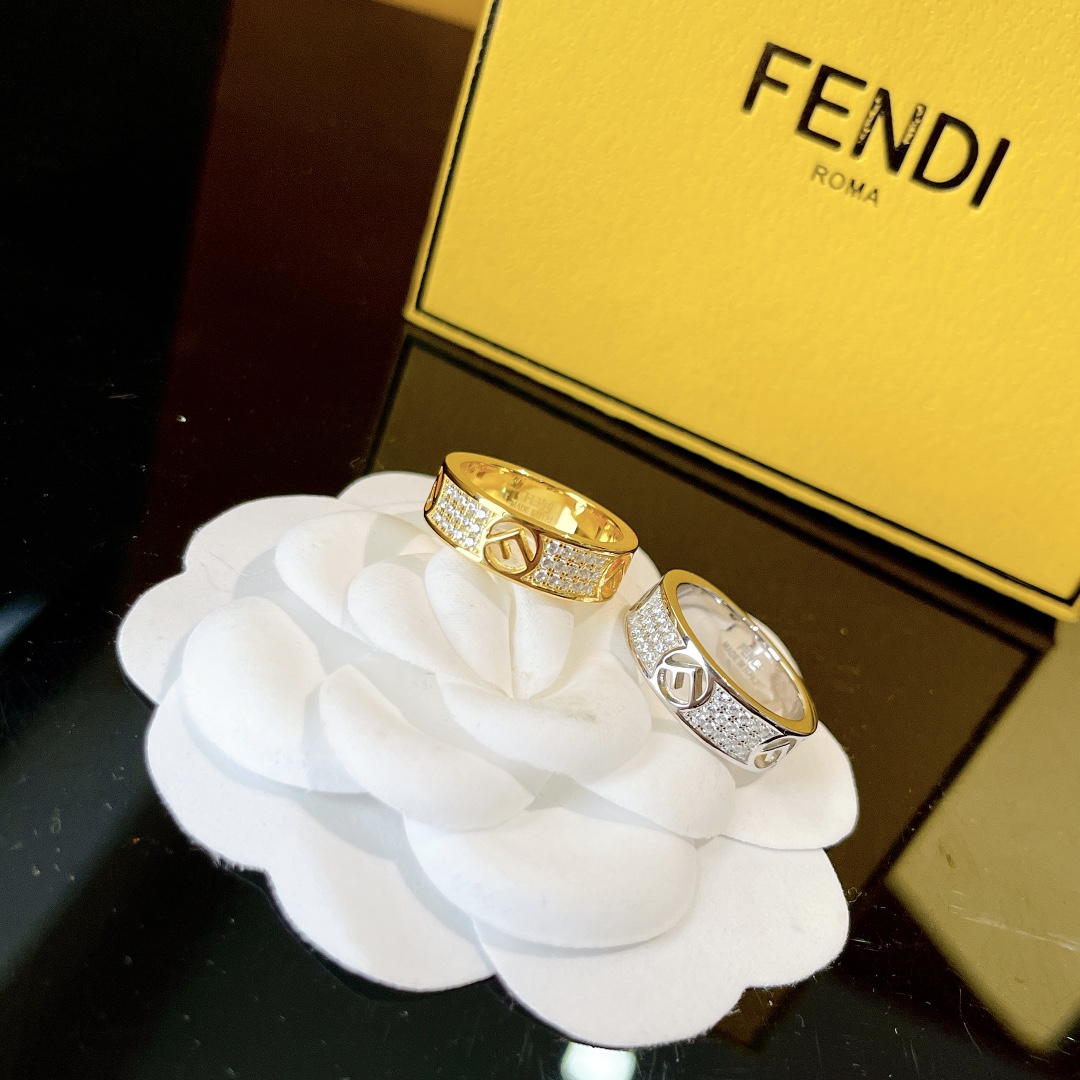 Fendi F Is Fendi Ring - EUR FASHION