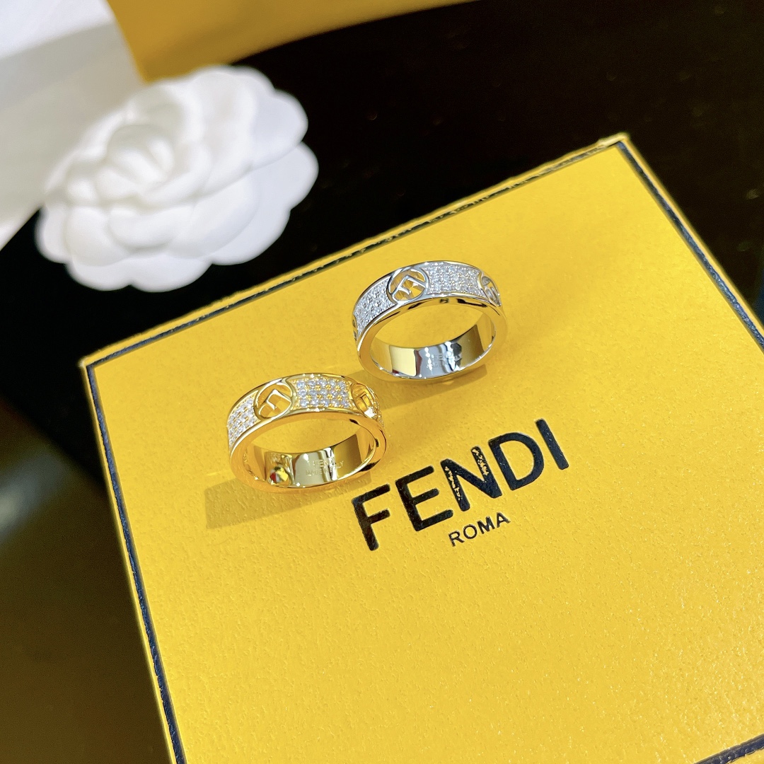 Fendi F Is Fendi Ring - EUR FASHION