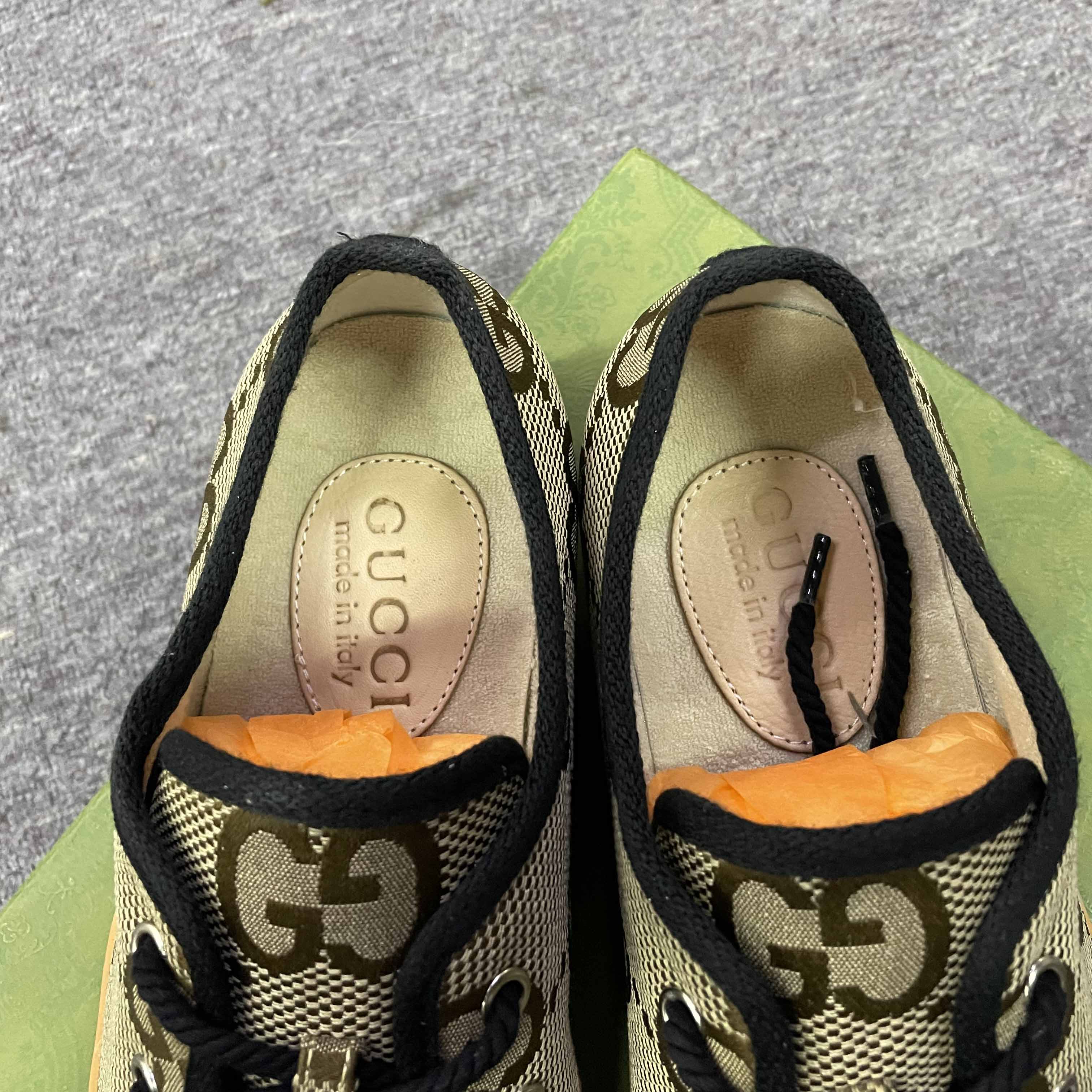 Gucci Men's Maxi GG Sneaker  - EUR FASHION