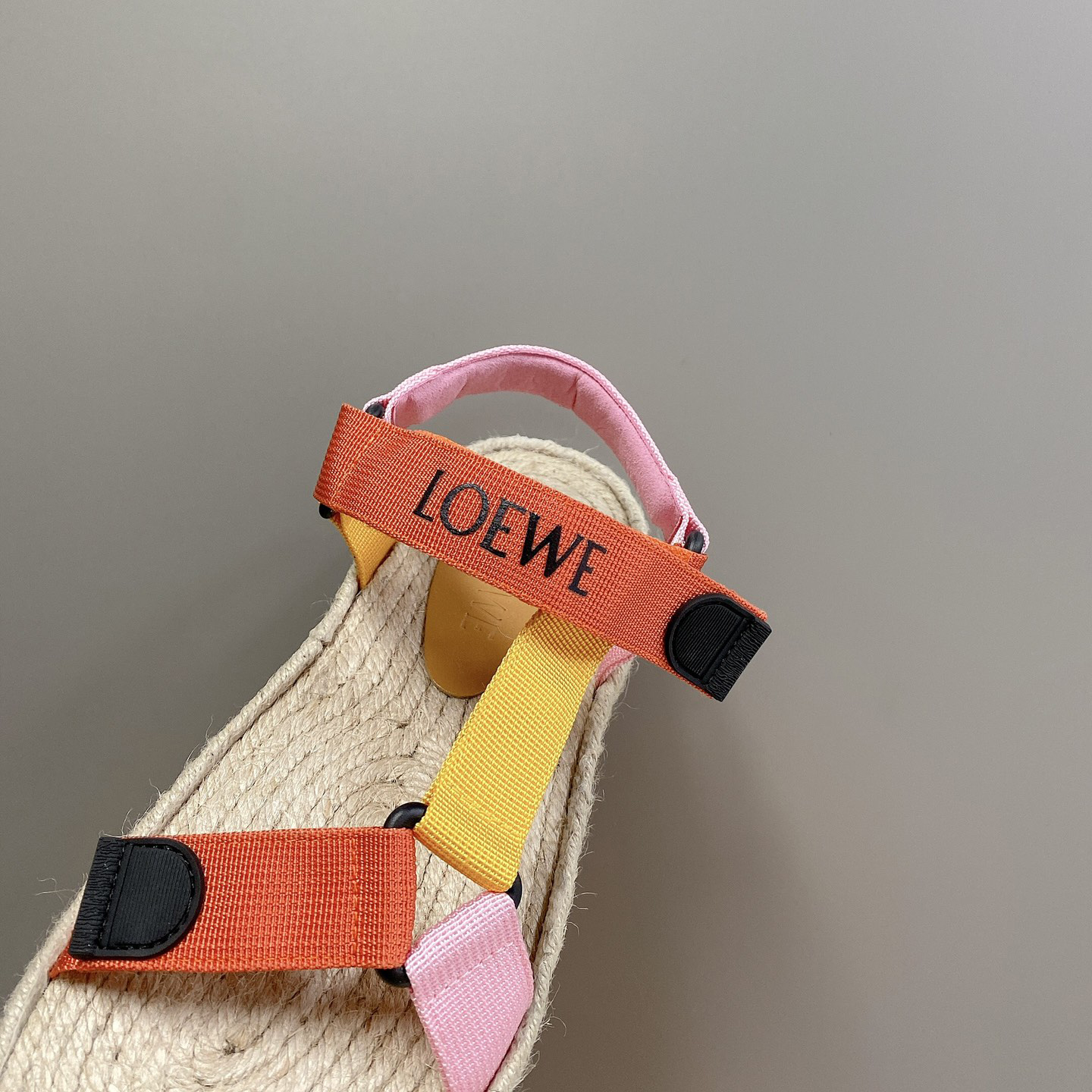 Loewe Strappy Espadrille In Nylon - EUR FASHION
