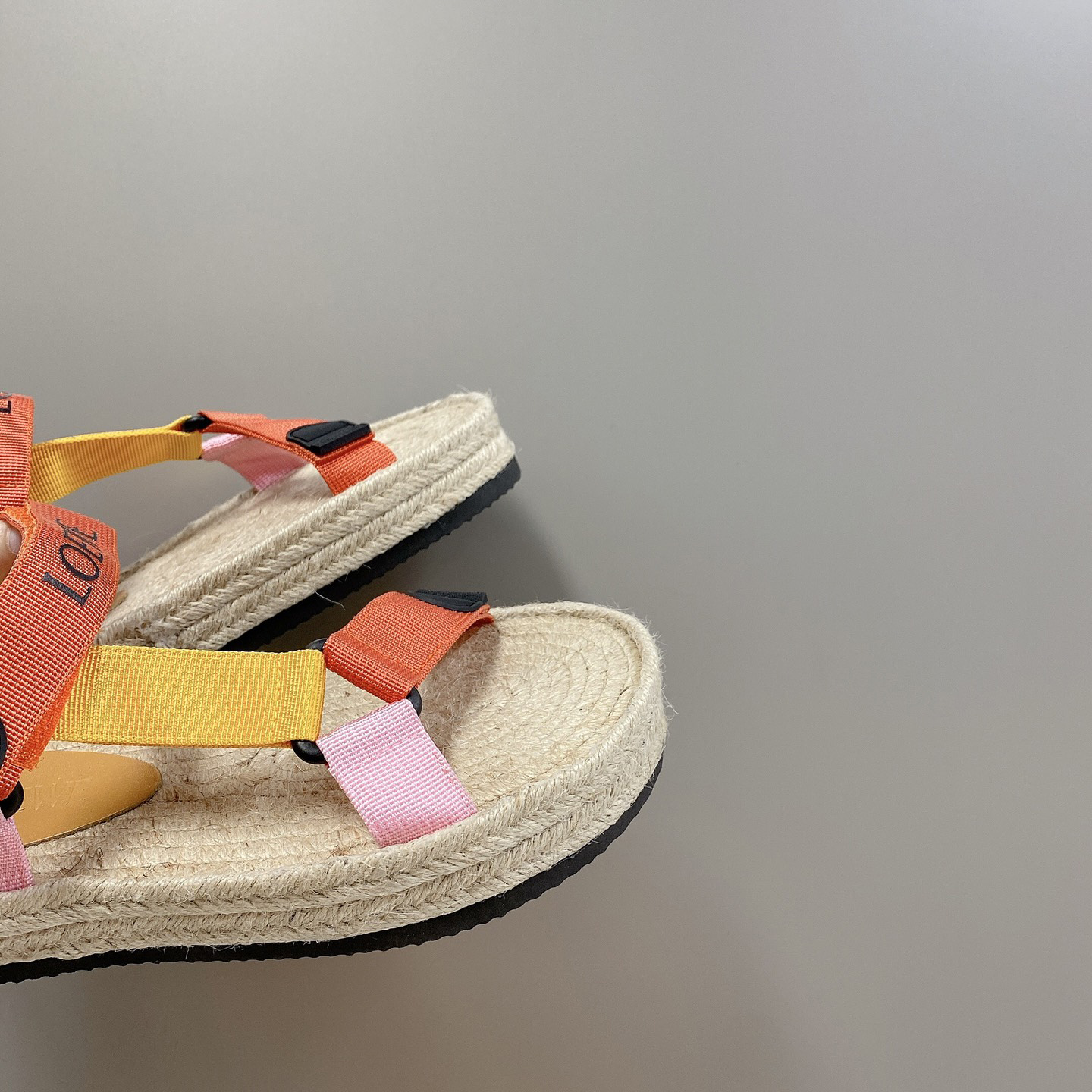 Loewe Strappy Espadrille In Nylon - EUR FASHION