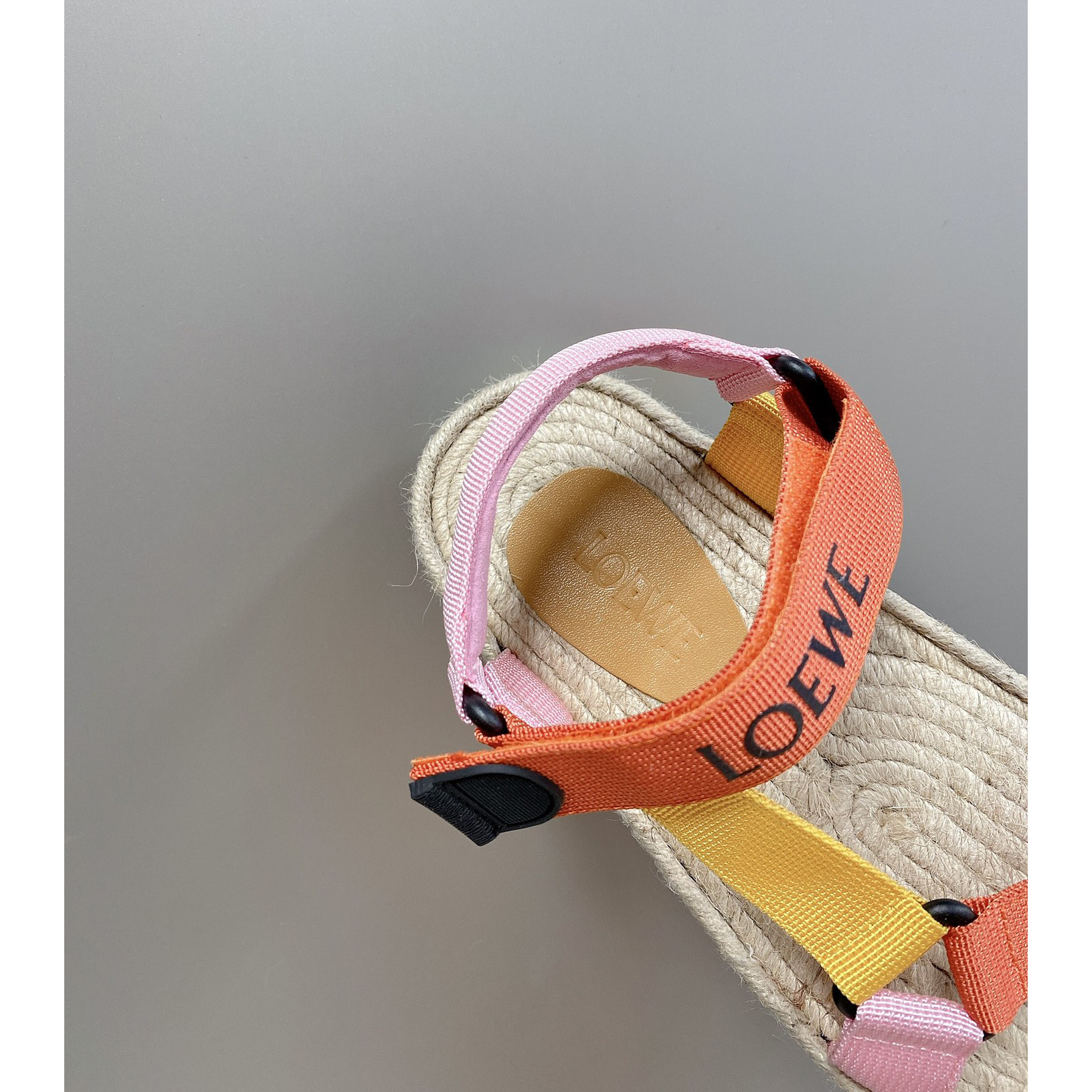 Loewe Strappy Espadrille In Nylon - EUR FASHION