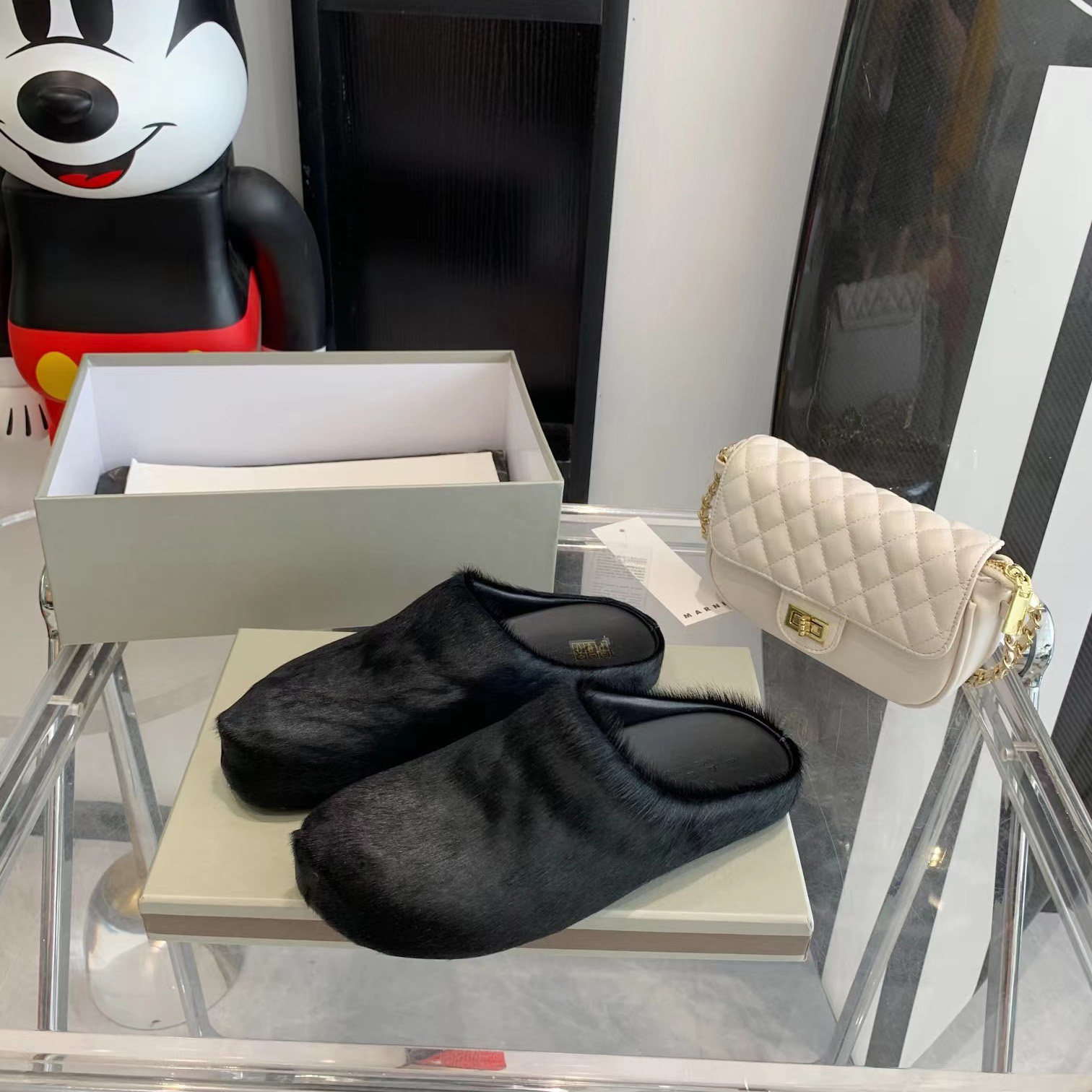 Marni Fussbett Slip-On Flat Mules - EUR FASHION