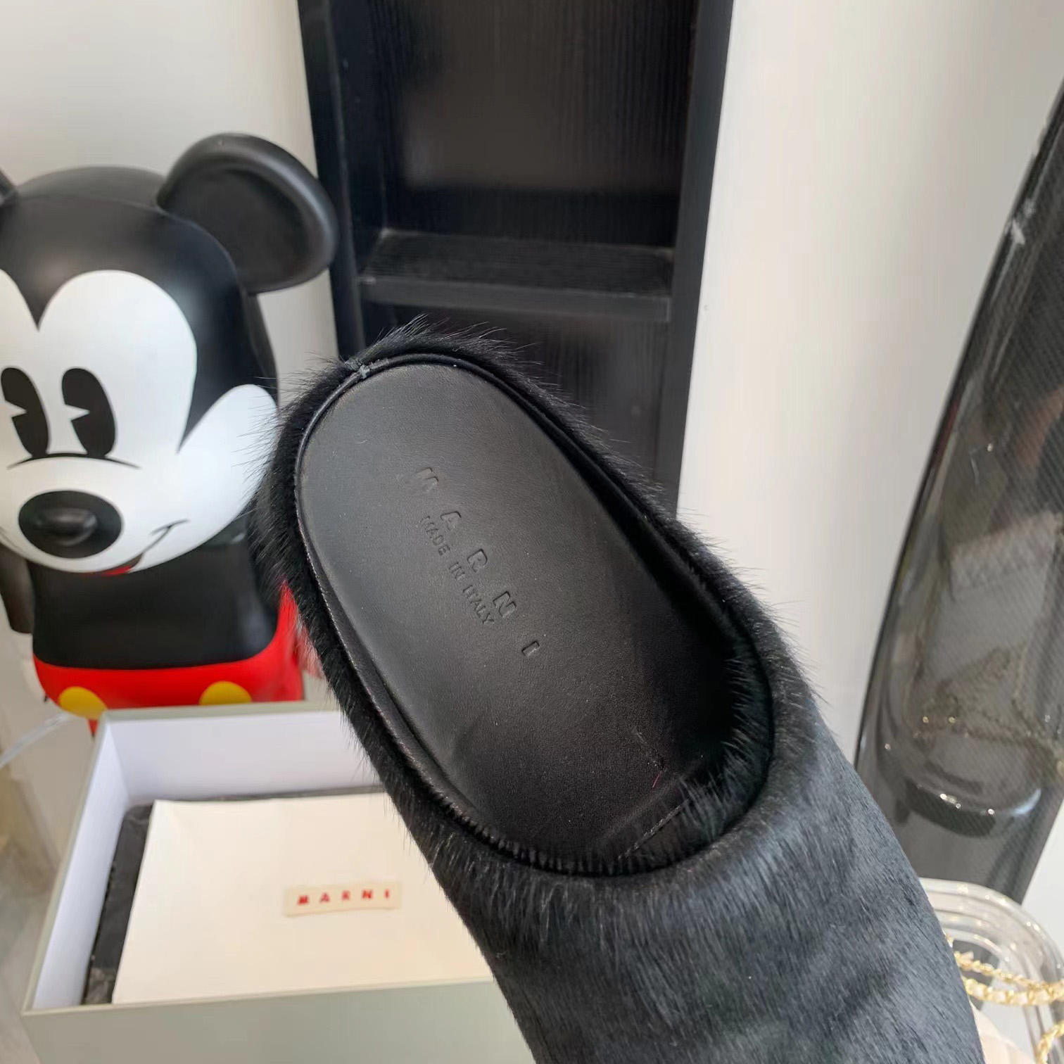 Marni Fussbett Slip-On Flat Mules - EUR FASHION