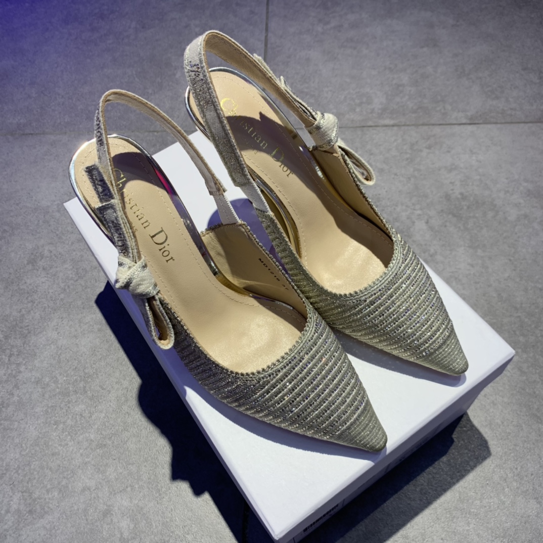 Dior J'Adior Slingback Pump With Heel Height Of 9.5cm - EUR FASHION