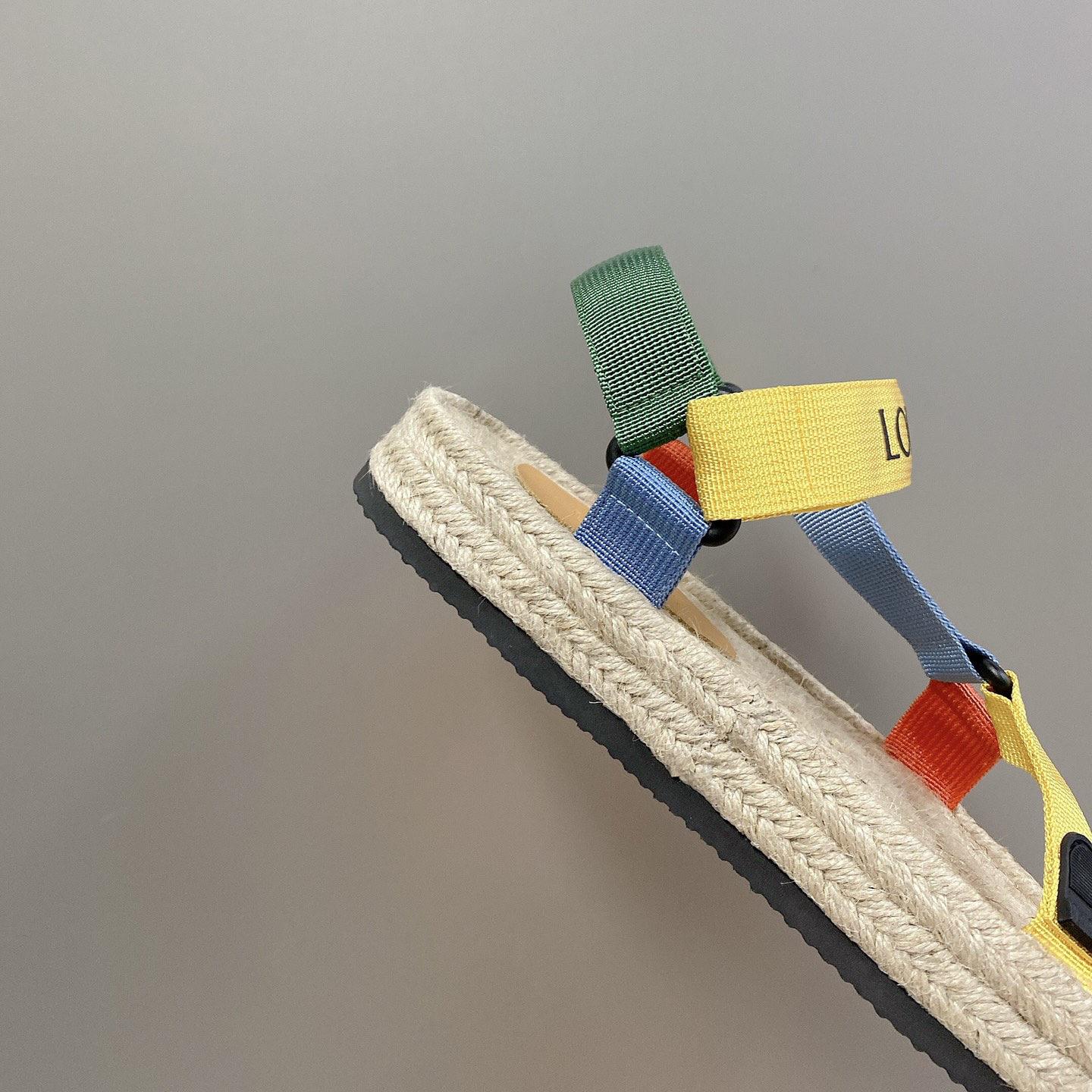 Loewe Strappy Espadrille In Nylon - EUR FASHION