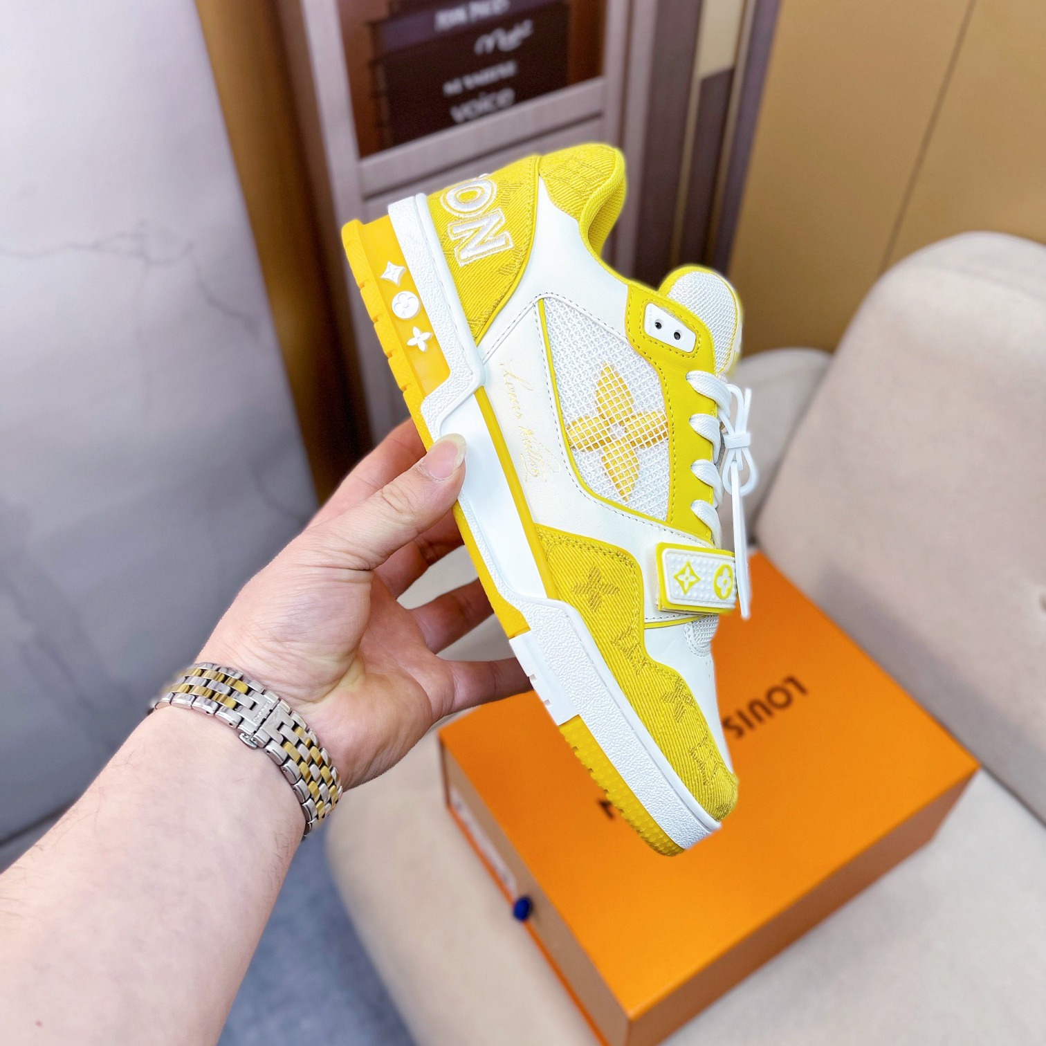 Louis Vuitton Trainer Sneaker - EUR FASHION