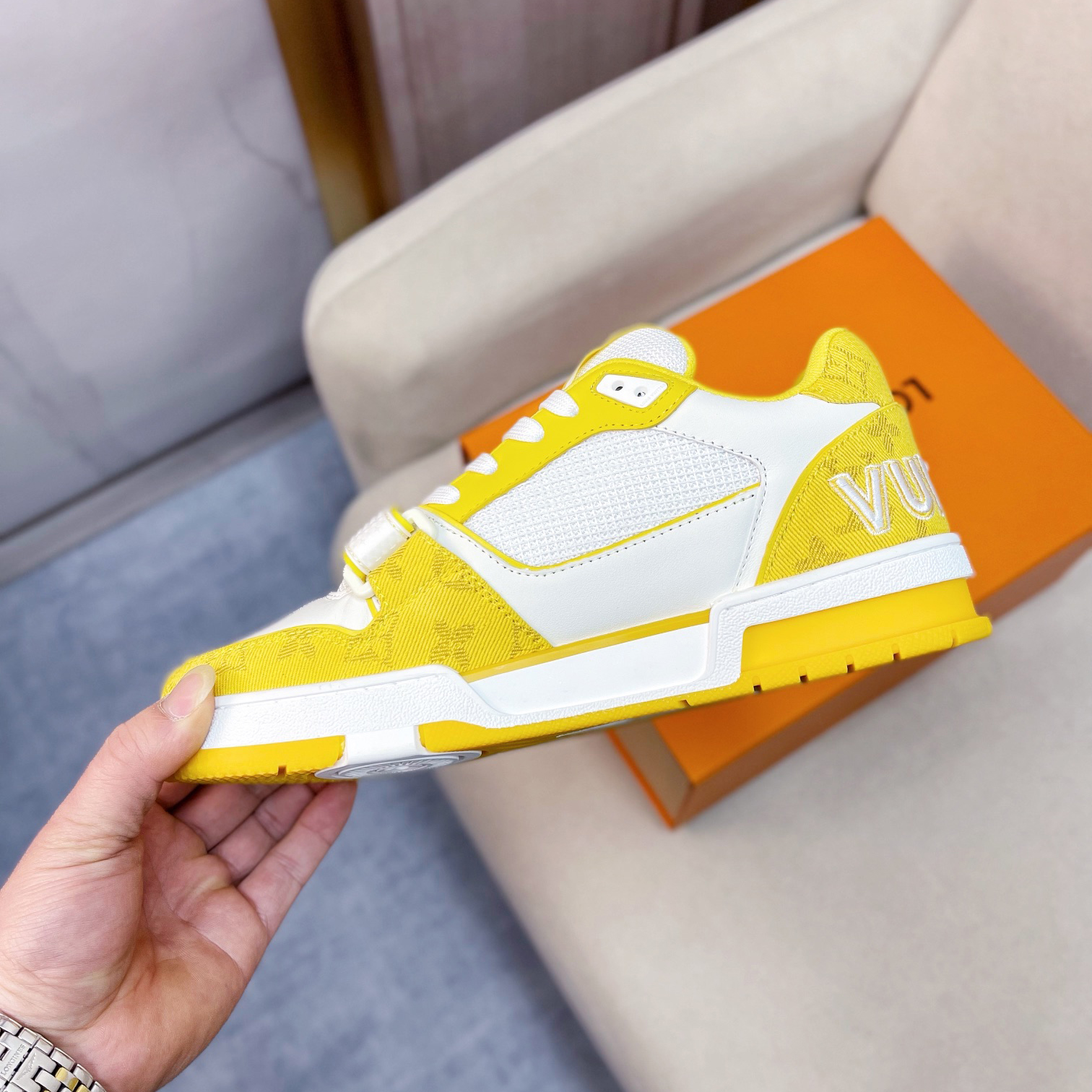 Louis Vuitton Trainer Sneaker - EUR FASHION