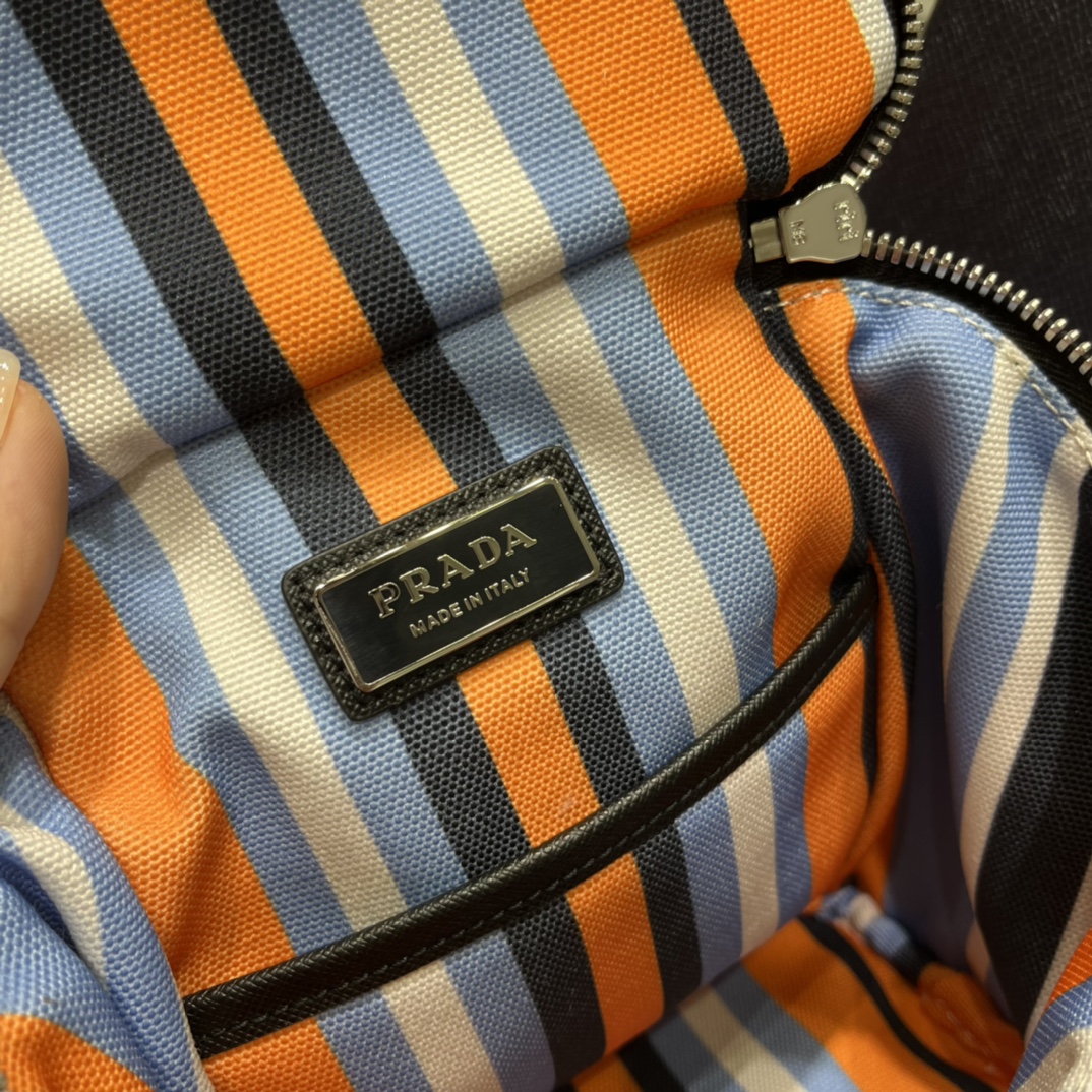 Prada Printed Canvas Shoulder Bag(21-15-15cm)   2VH147 - EUR FASHION