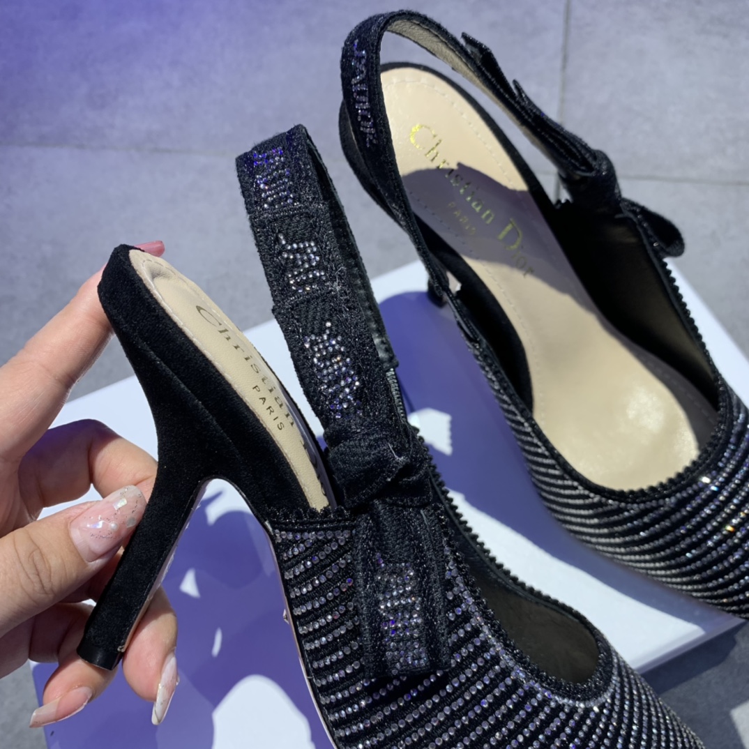Dior J'Adior Slingback Pump With Heel Height Of 9.5cm - EUR FASHION