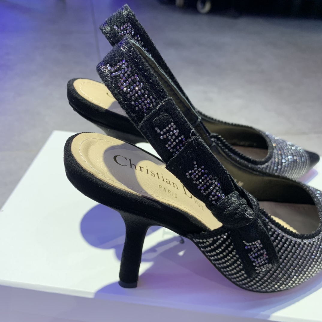 Dior J'Adior Slingback Pump With Heel Height Of 9.5cm - EUR FASHION