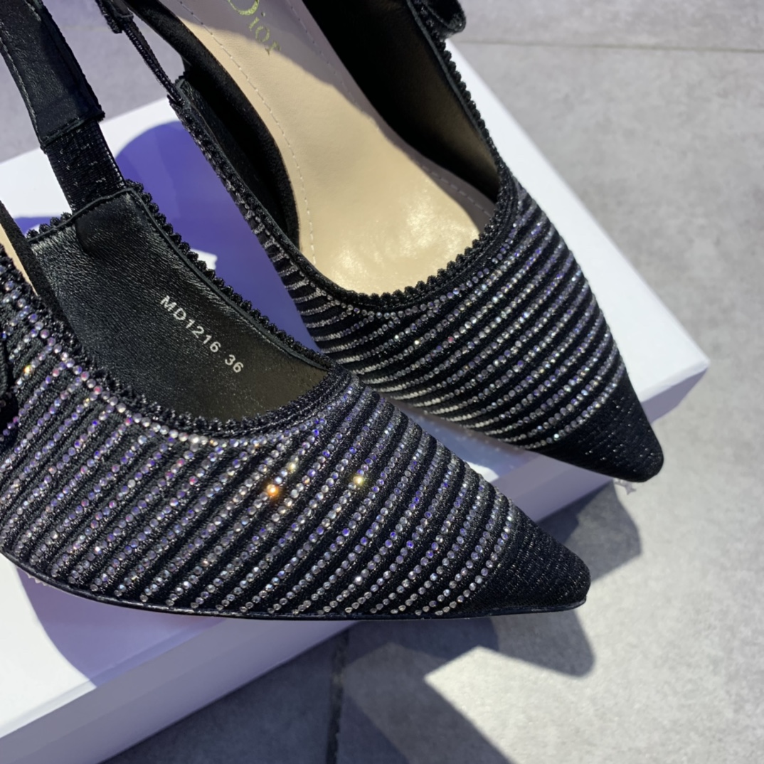 Dior J'Adior Slingback Pump With Heel Height Of 9.5cm - EUR FASHION