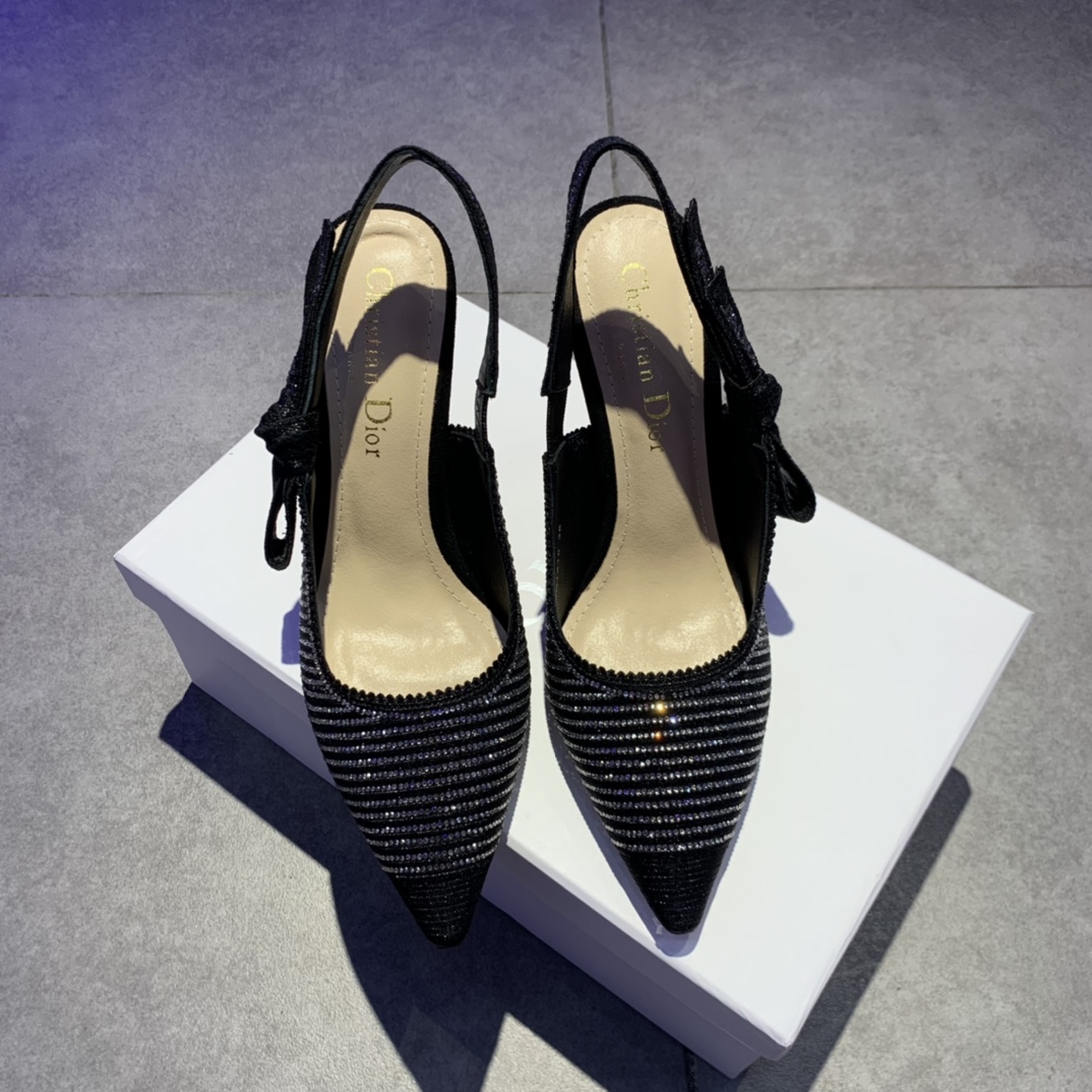 Dior J'Adior Slingback Pump With Heel Height Of 9.5cm - EUR FASHION