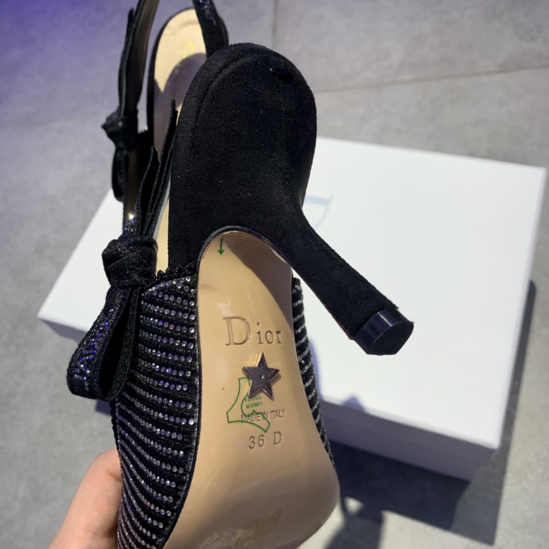 Dior J'Adior Slingback Pump With Heel Height Of 9.5cm - EUR FASHION