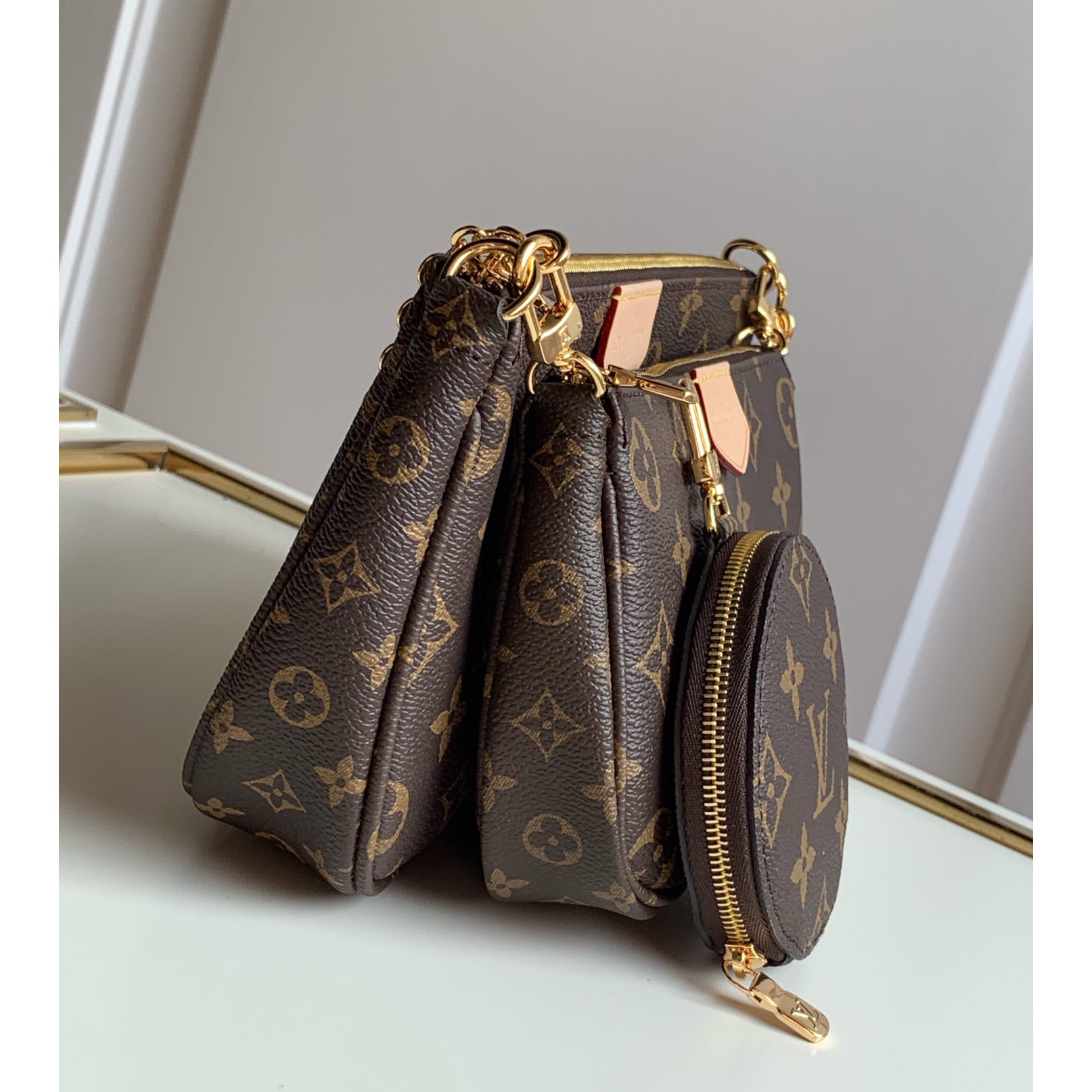 Louis Vuitton Multi Pochette Accessoires(24-13-5cm/19-11-4cm/9-2-1cm) - EUR FASHION