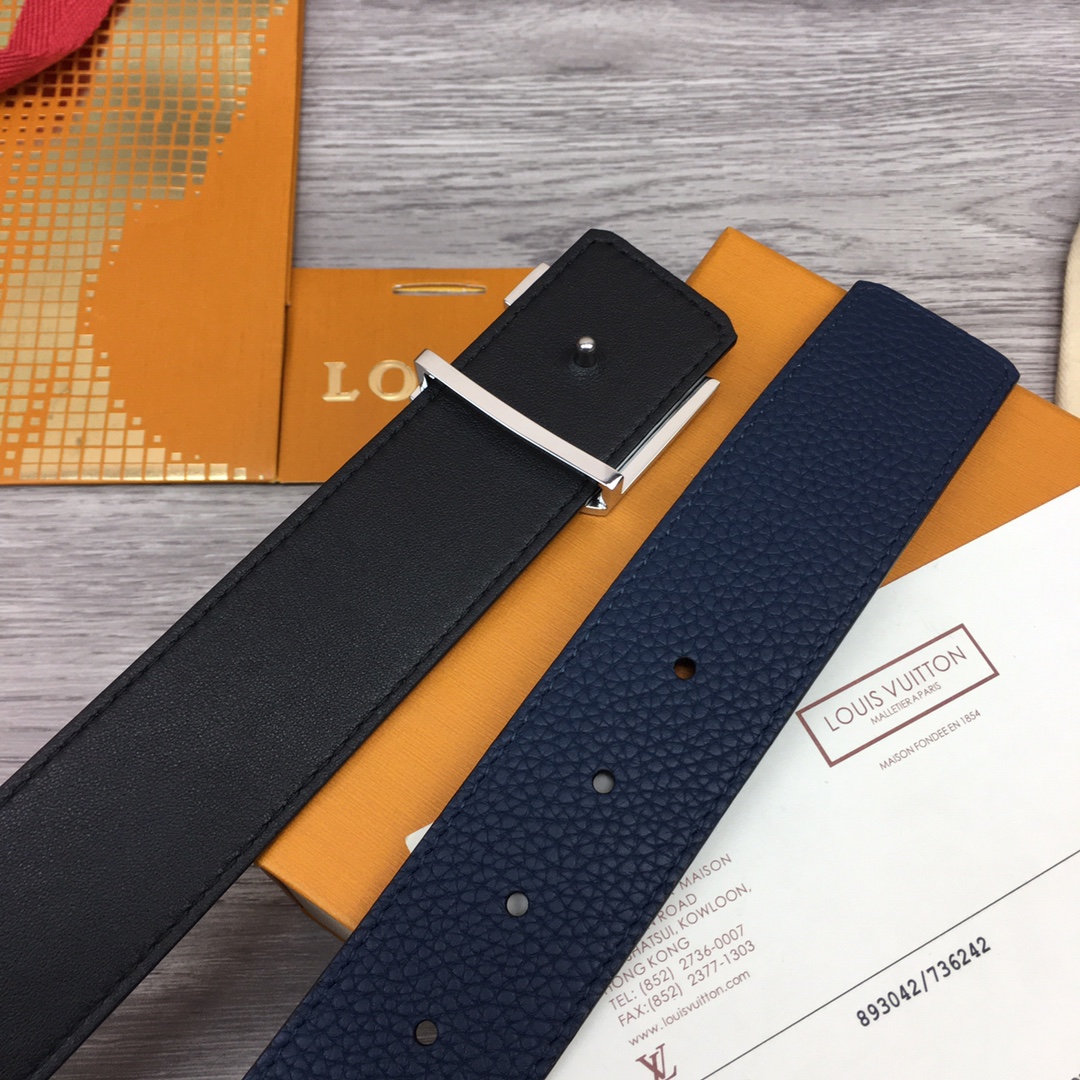 Louis Vuitton Shape 40MM Reversible Belt - EUR FASHION