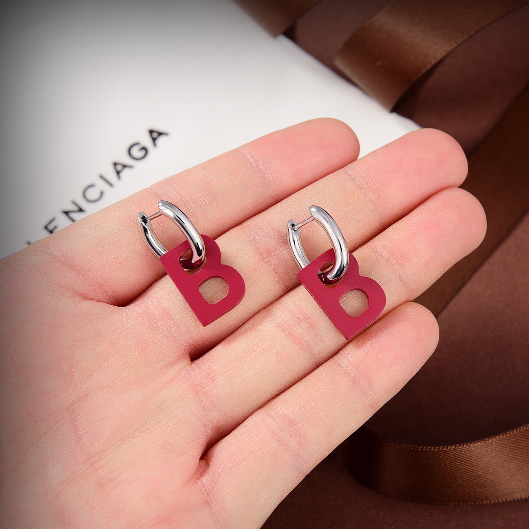 Balenciaga B Chain XS Earrings - EUR FASHION
