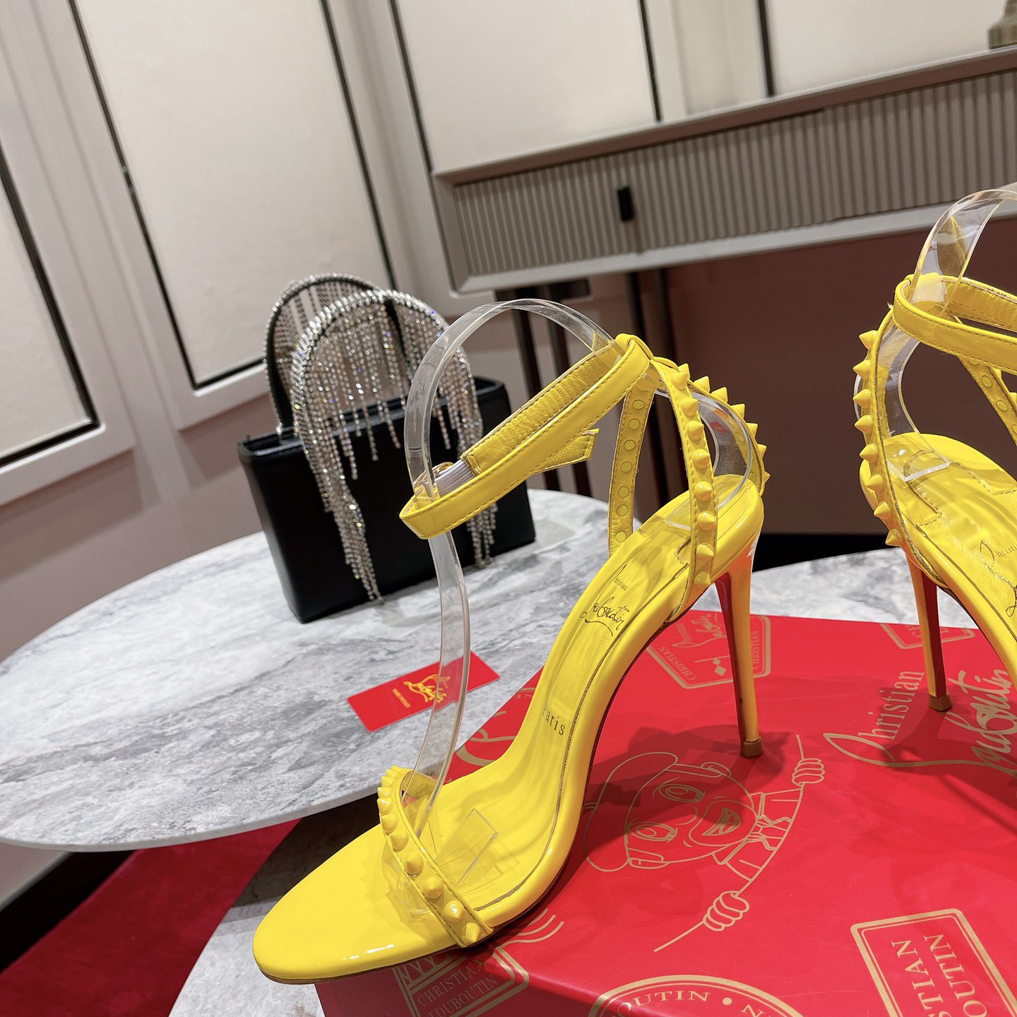 Christian Louboutin So Me Sandal 100MM - EUR FASHION