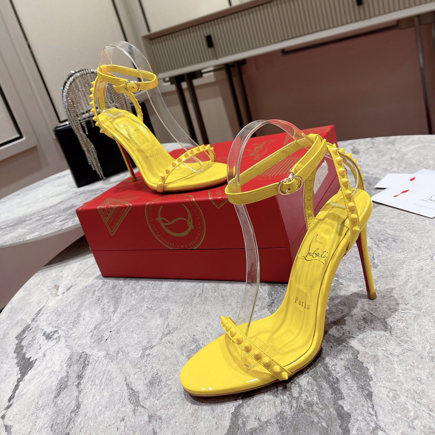 Christian Louboutin So Me Sandal 100MM - EUR FASHION