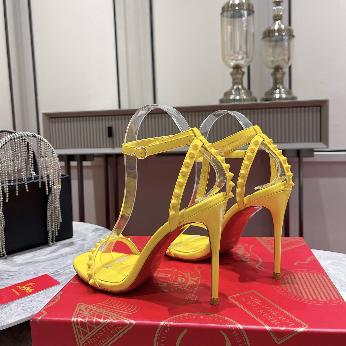 Christian Louboutin So Me Sandal 100MM - EUR FASHION