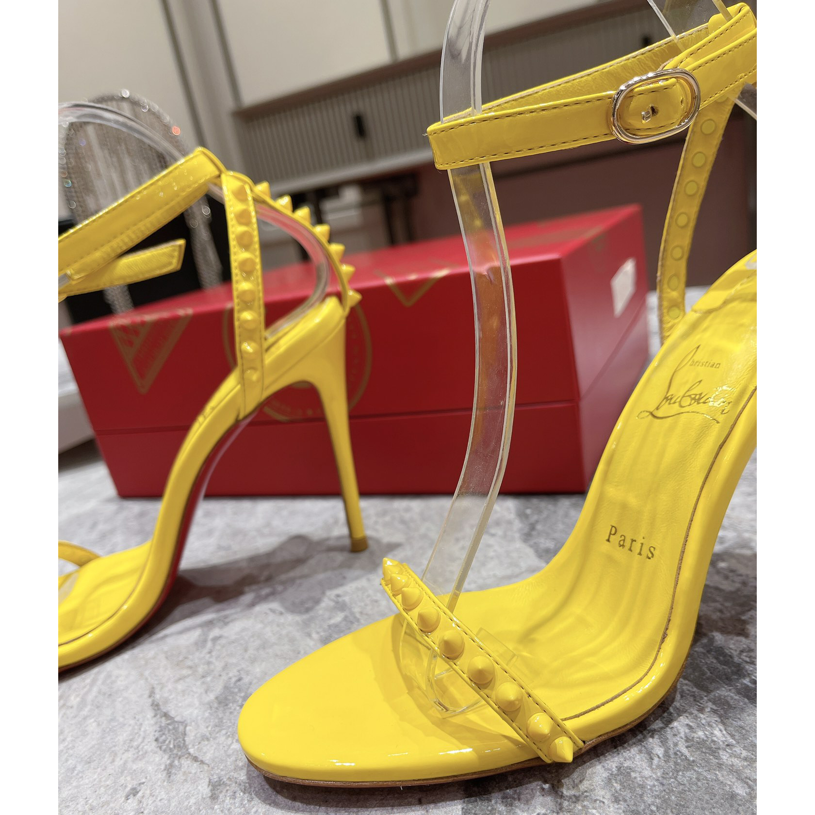 Christian Louboutin So Me Sandal 100MM - EUR FASHION