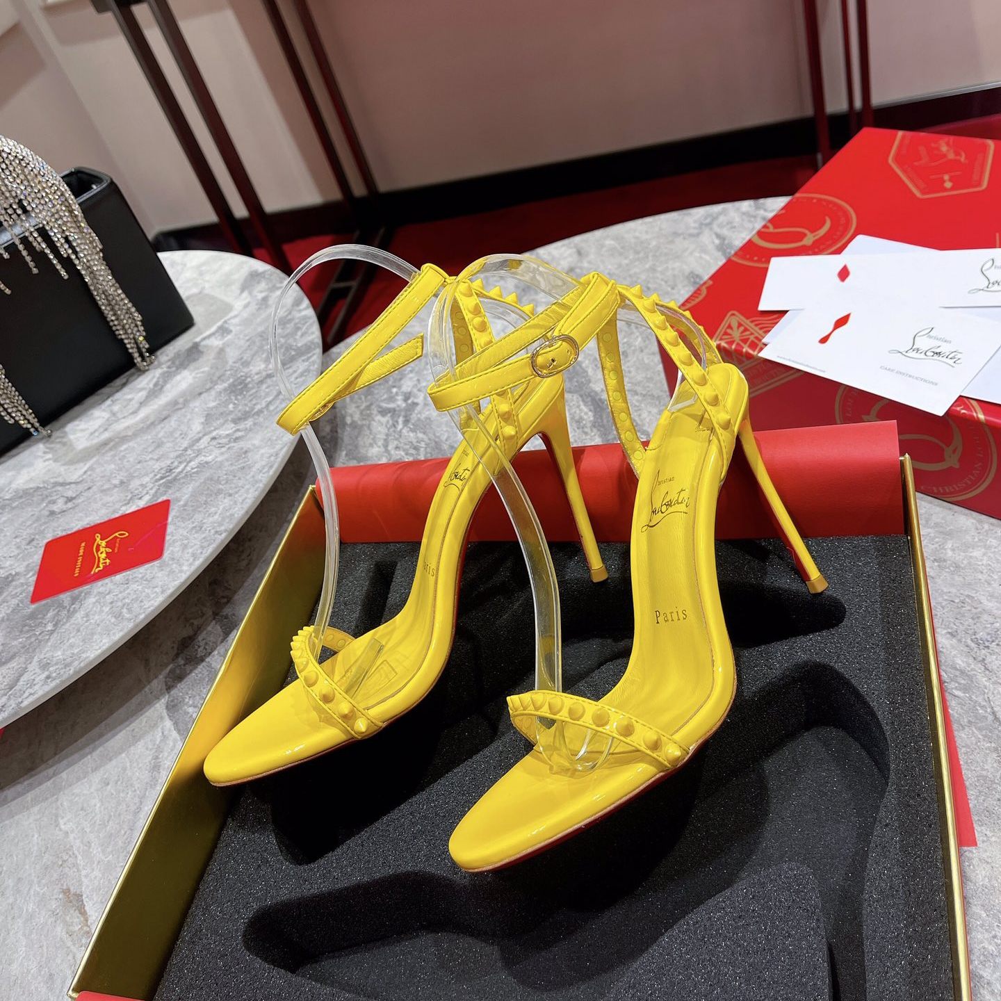 Christian Louboutin So Me Sandal 100MM - EUR FASHION