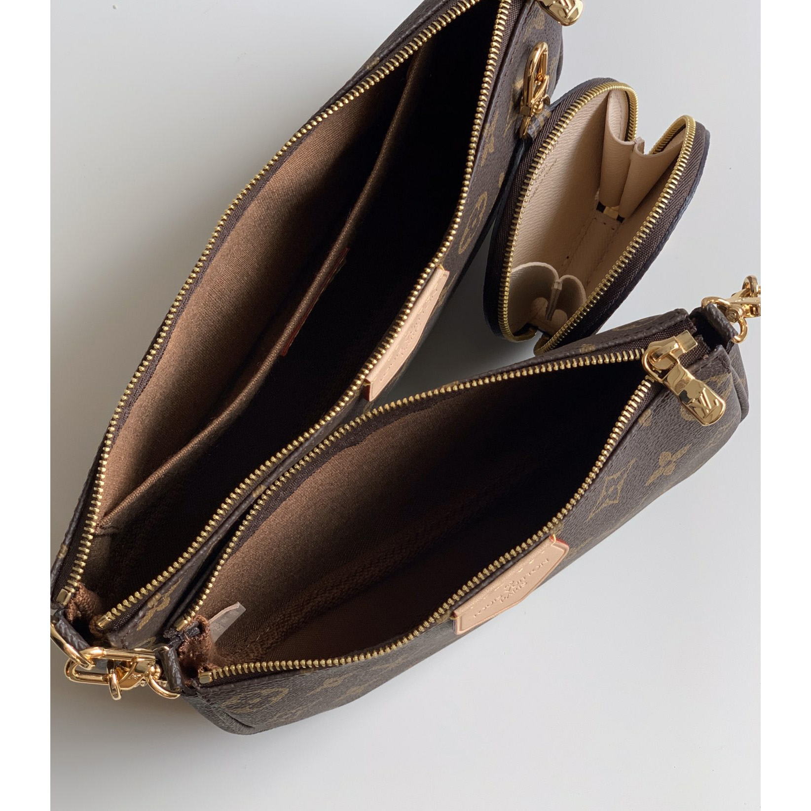 Louis Vuitton Multi Pochette Accessoires(24-13-5cm/19-11-4cm/9-2-1cm) - EUR FASHION