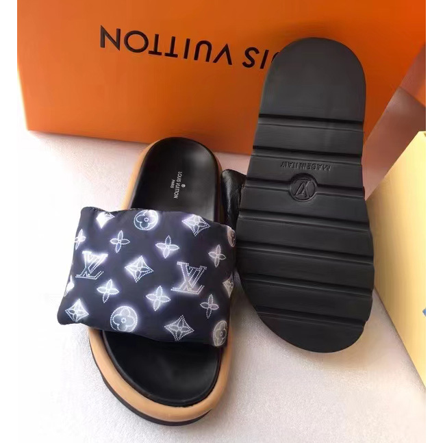 Louis Vuitton Pool Pillow Comfort Mules     1A9SMR - EUR FASHION