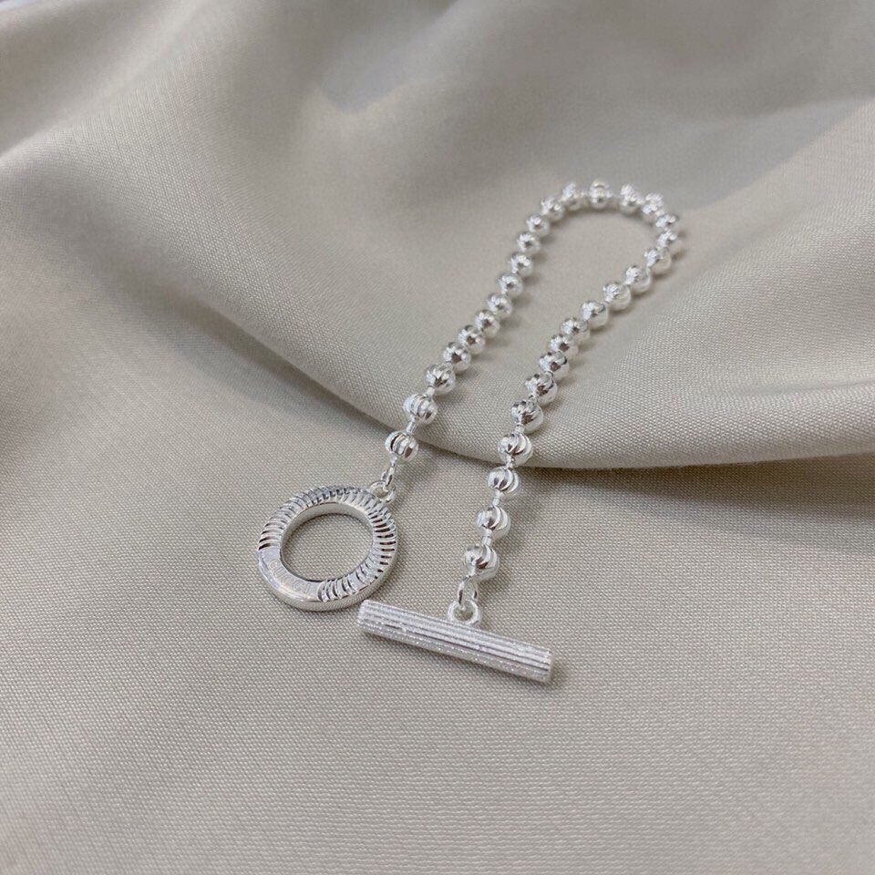 Gucci Silver Boule Chain Bracelet - EUR FASHION