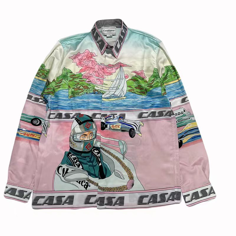 Casablanca Long Sleeves Shirt - EUR FASHION