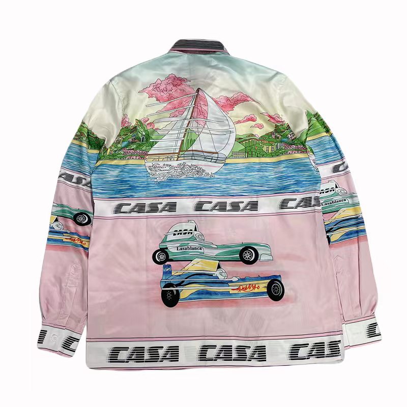 Casablanca Long Sleeves Shirt - EUR FASHION