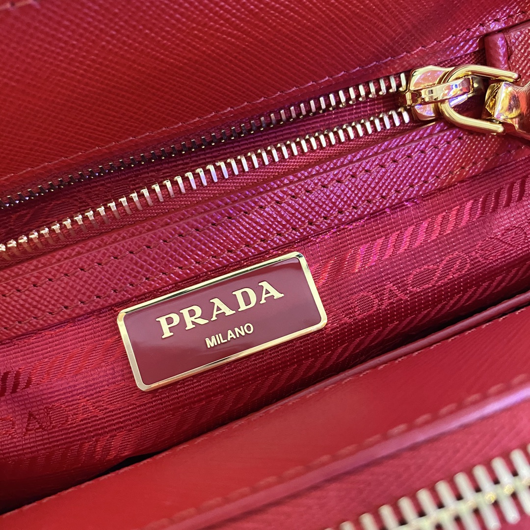 Prada Galleria Saffiano Leather Micro-Bag(20-14.5-9.5cm)   1BA906 - EUR FASHION