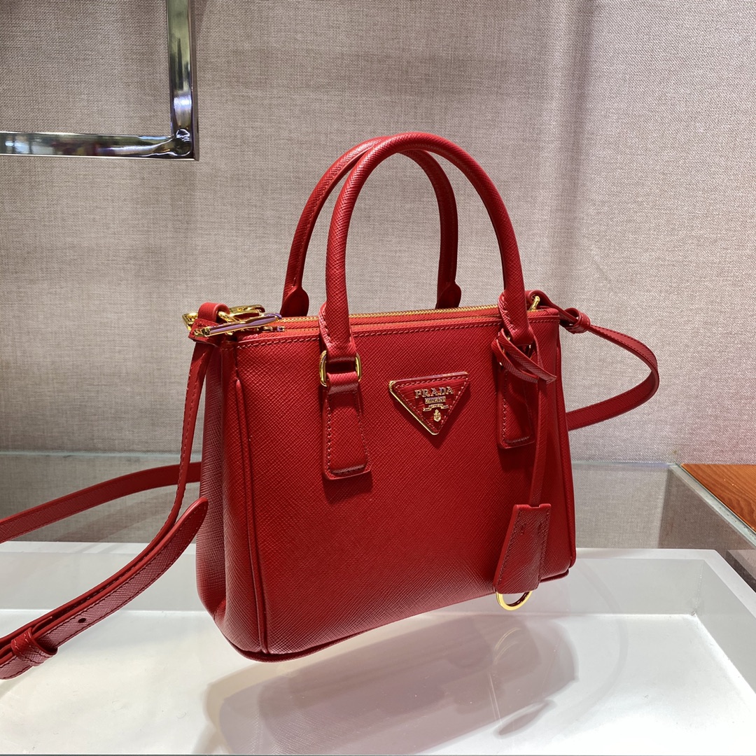 Prada Galleria Saffiano Leather Micro-Bag(20-14.5-9.5cm)   1BA906 - EUR FASHION