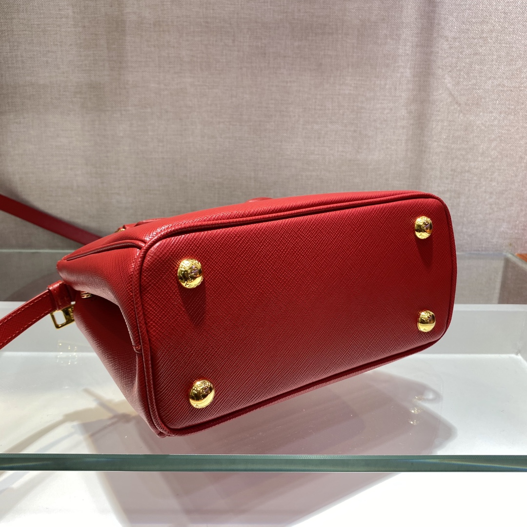 Prada Galleria Saffiano Leather Micro-Bag(20-14.5-9.5cm)   1BA906 - EUR FASHION
