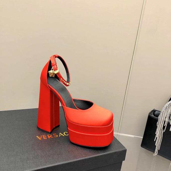 Versace Medusa Aevitsa Platform Pumps(15.5cm) - EUR FASHION