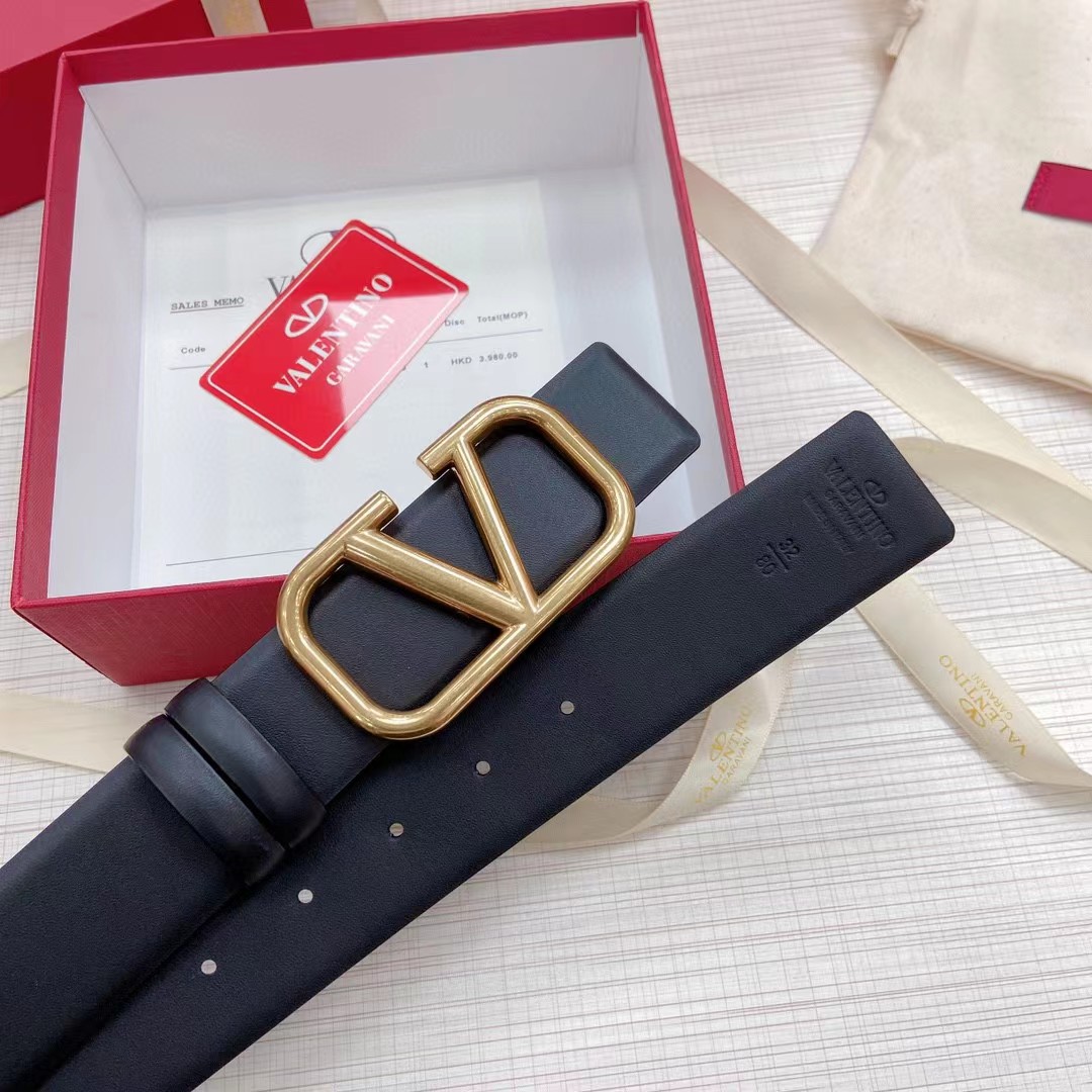 Valenti VLogo Signature 40mm  Reversible Belt - EUR FASHION