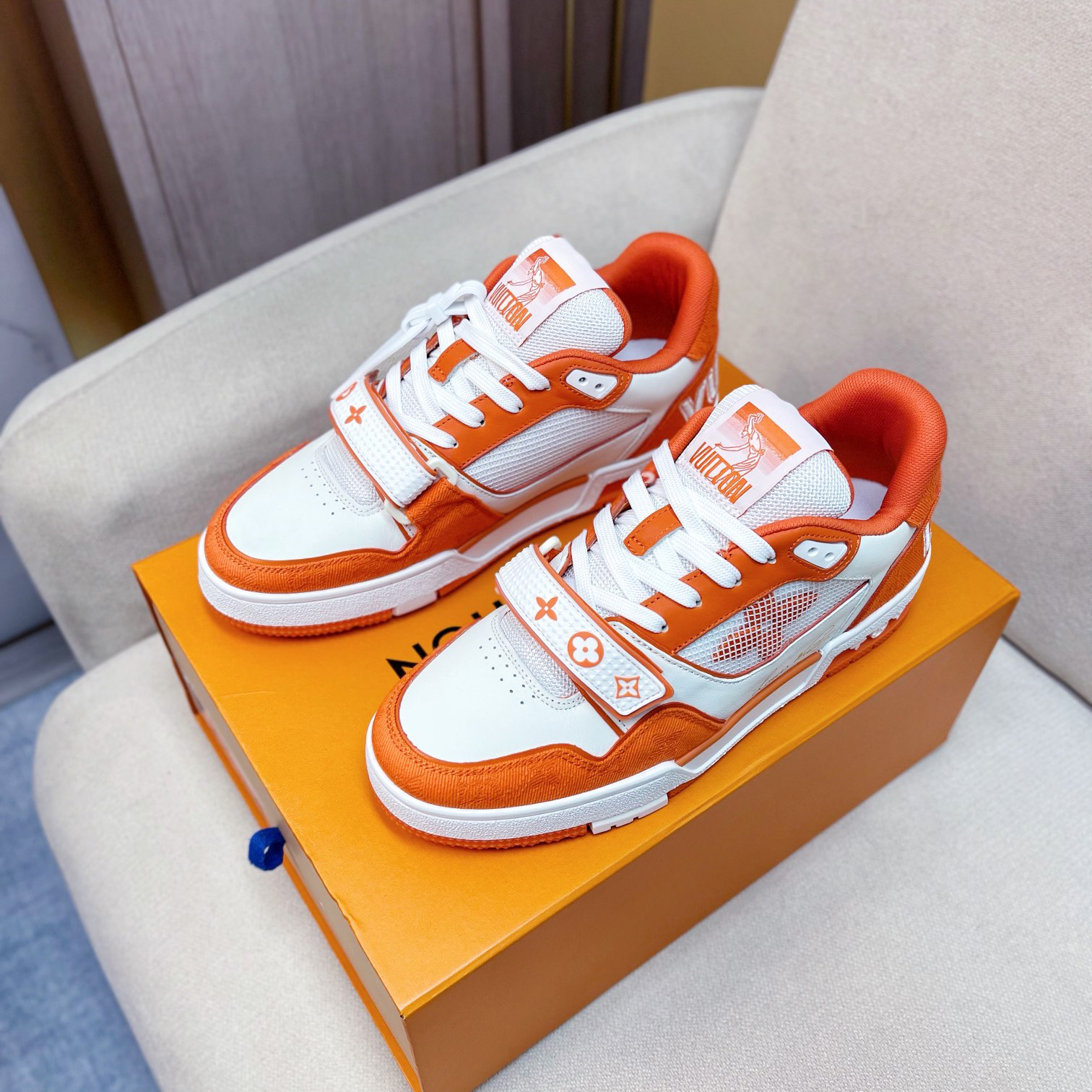 Louis Vuitton Trainer Sneaker(upon uk size) - EUR FASHION