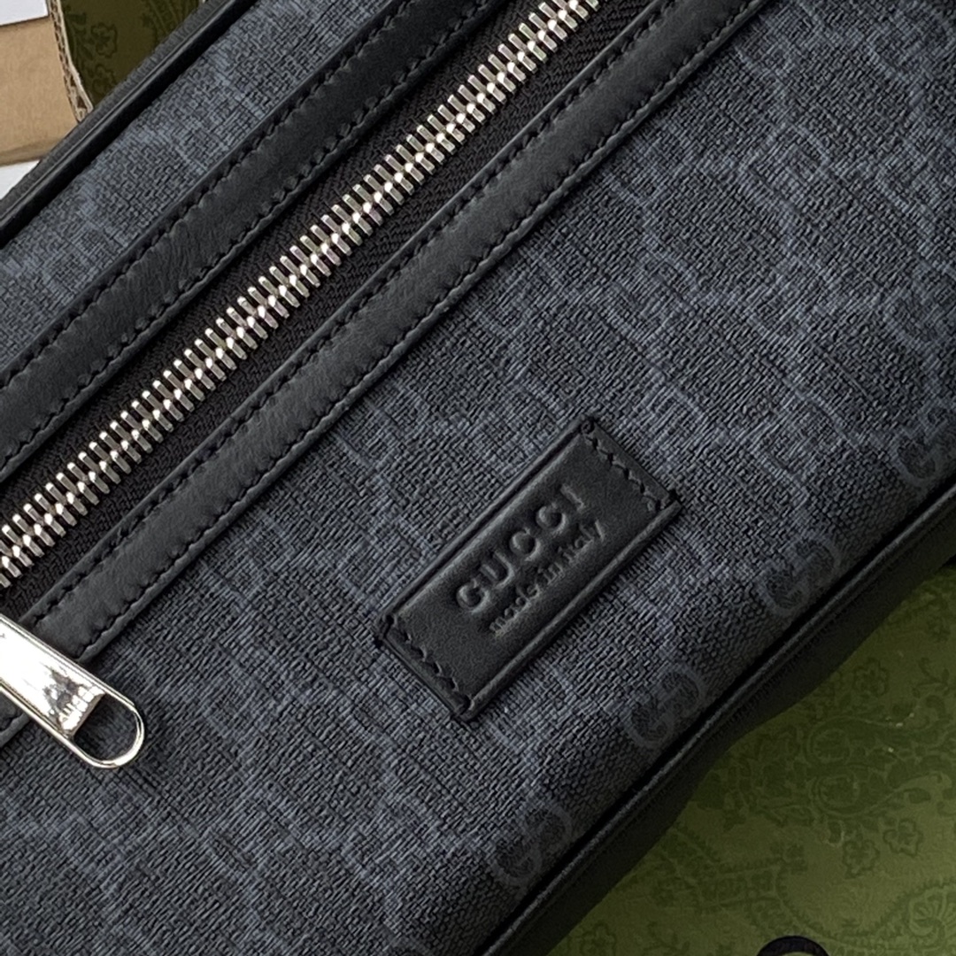 Gucci GG Black Belt Bag(24-14-5CM) - EUR FASHION