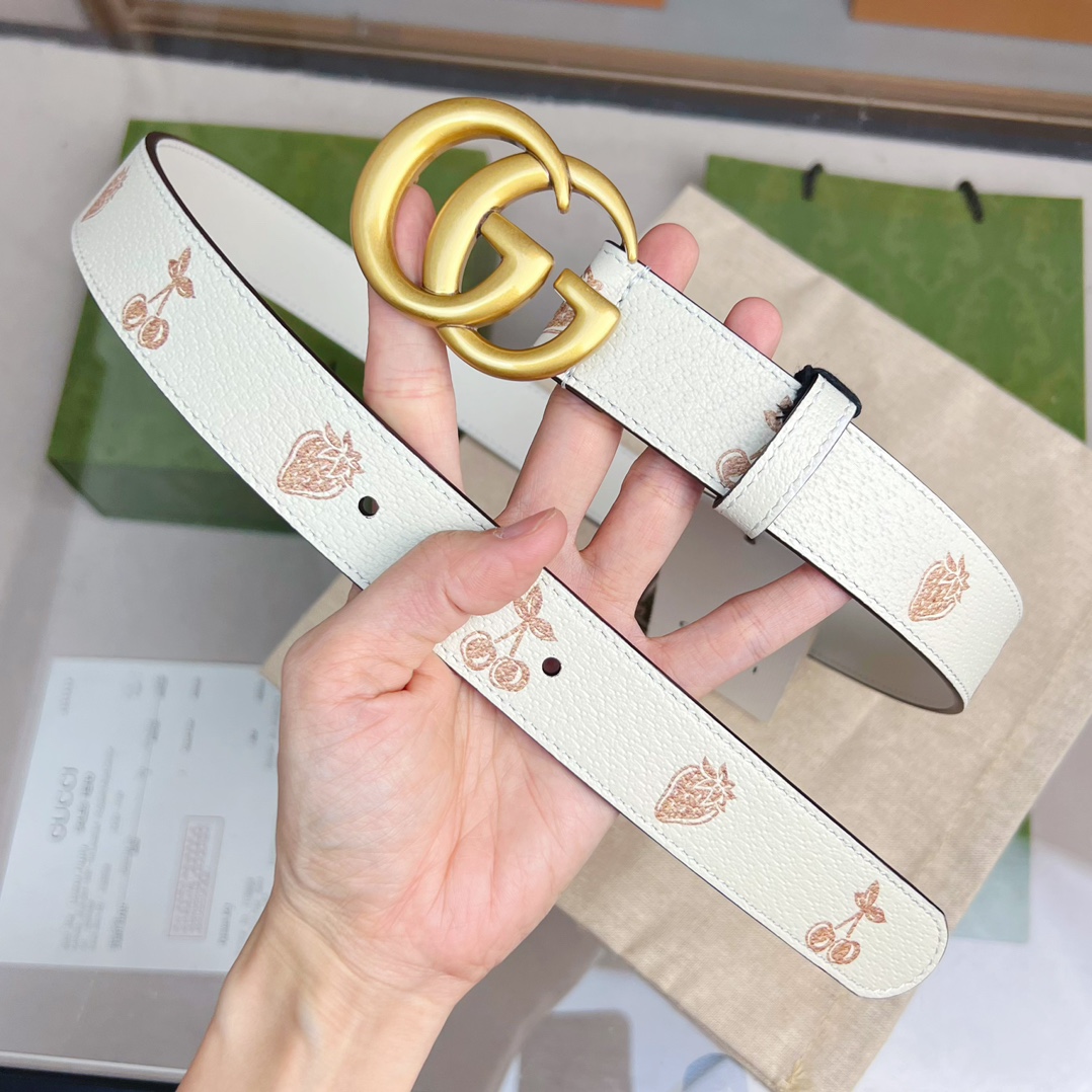 Gucci  GG Marmont Thin Belt - EUR FASHION