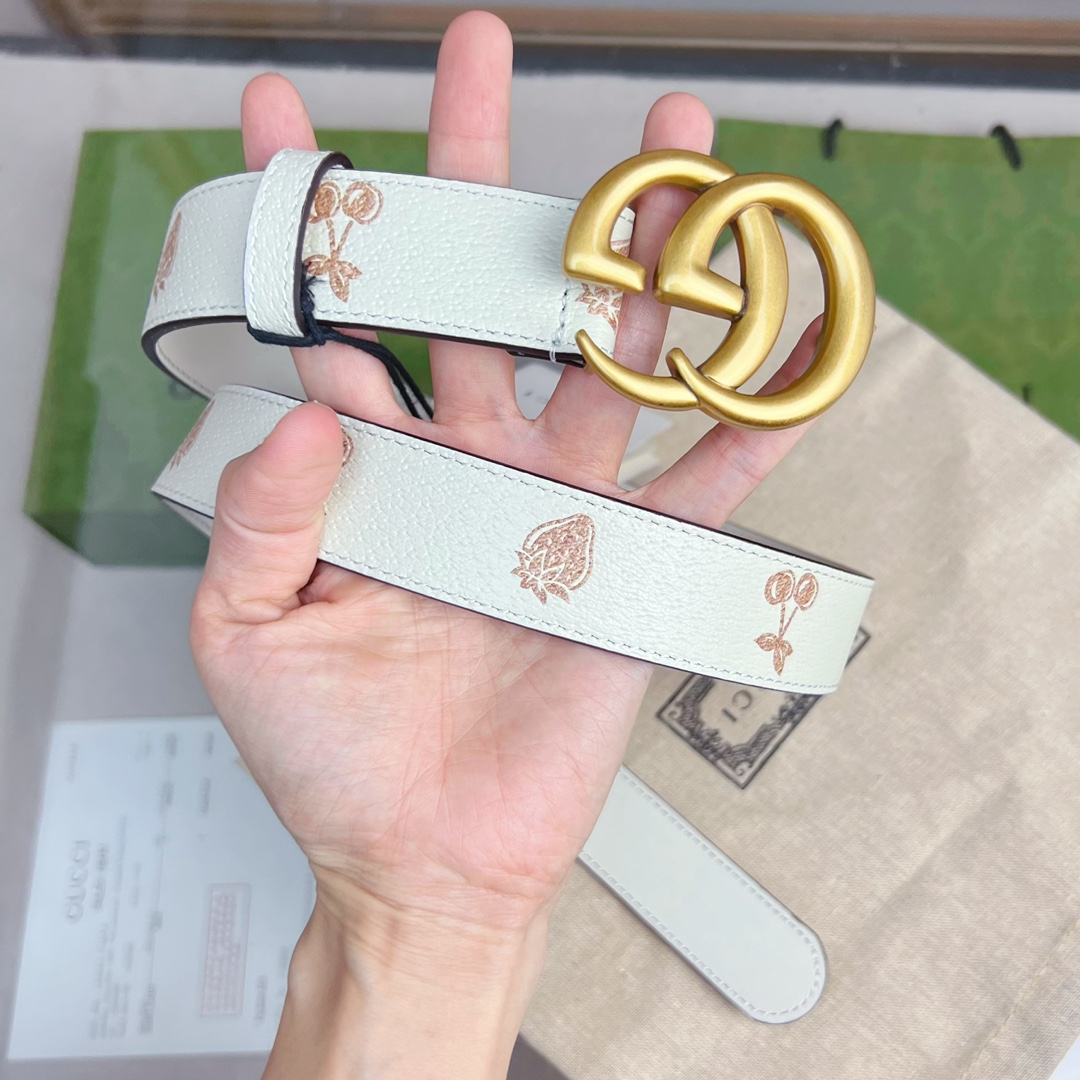 Gucci  GG Marmont Thin Belt - EUR FASHION