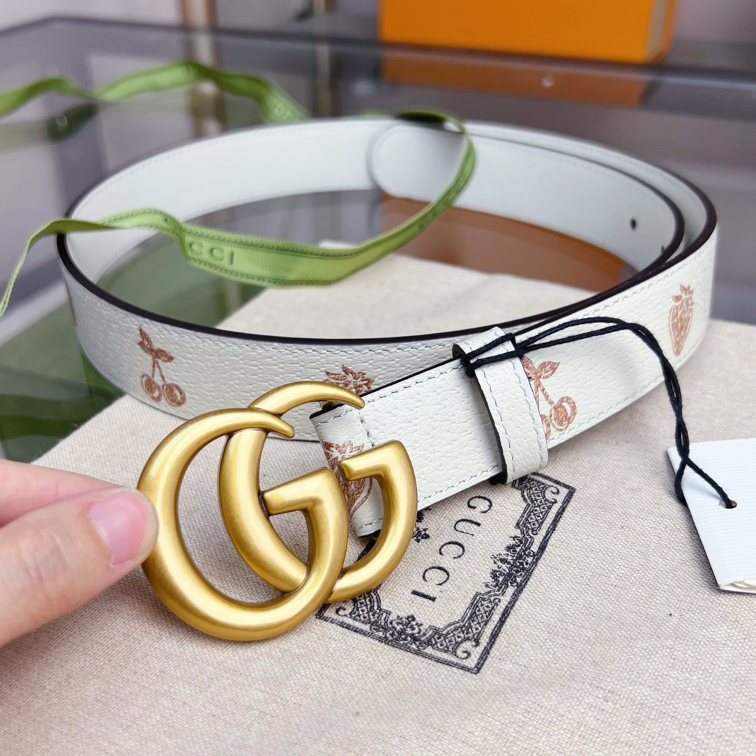 Gucci  GG Marmont Thin Belt - EUR FASHION