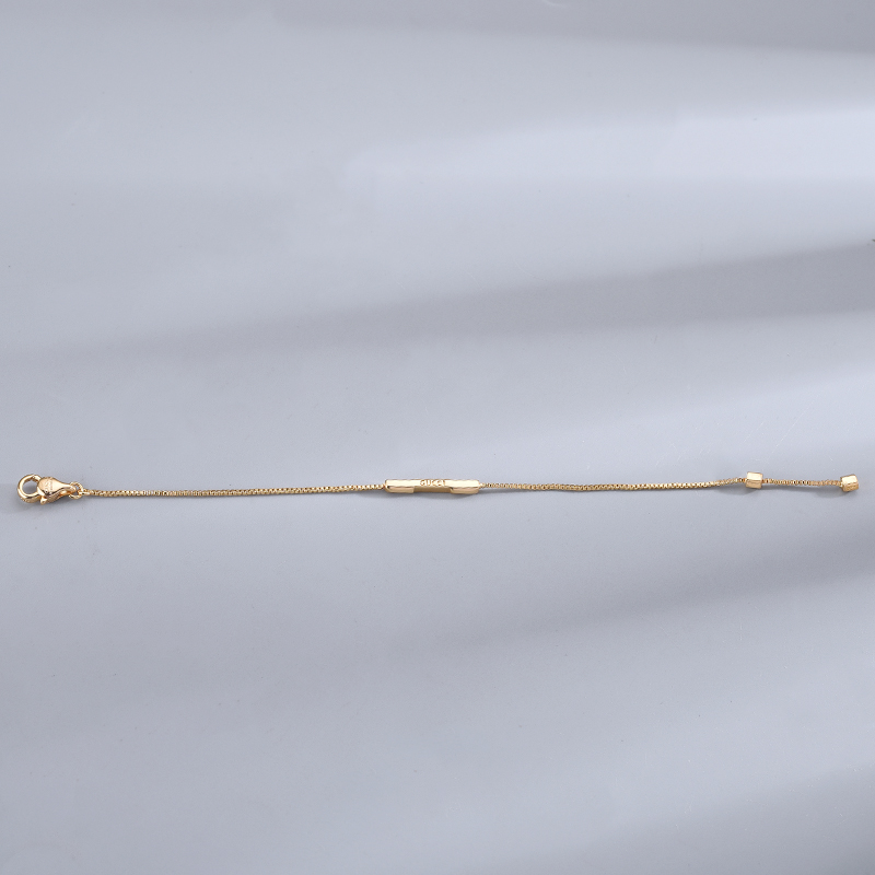 Gucci  Link To Love Bracelet With 'Gucci' Bar - EUR FASHION