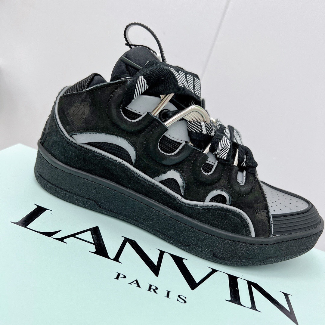 Lanvin Curb Sneakers - EUR FASHION