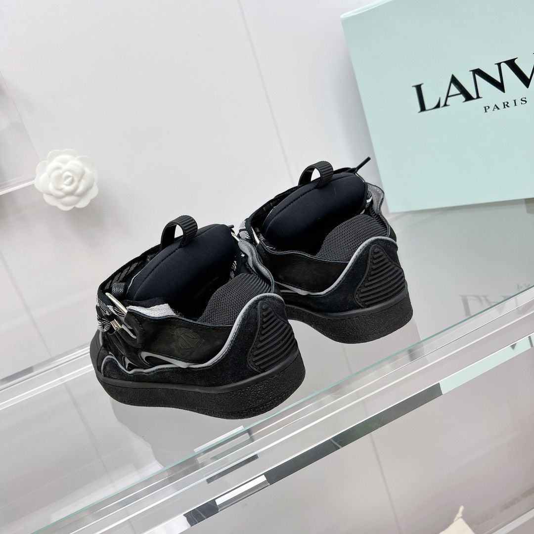 Lanvin Curb Sneakers - EUR FASHION