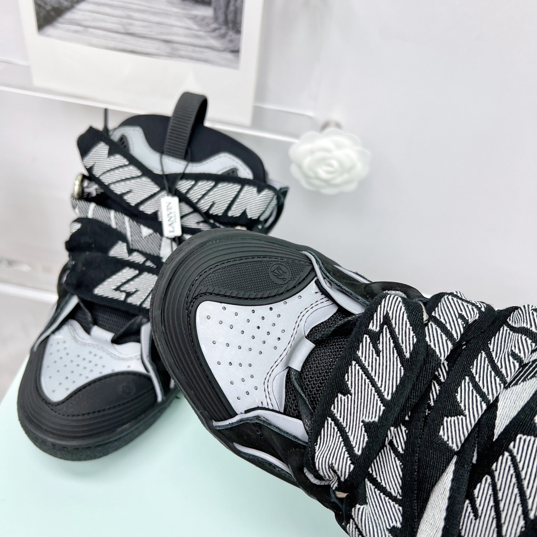 Lanvin Curb Sneakers - EUR FASHION