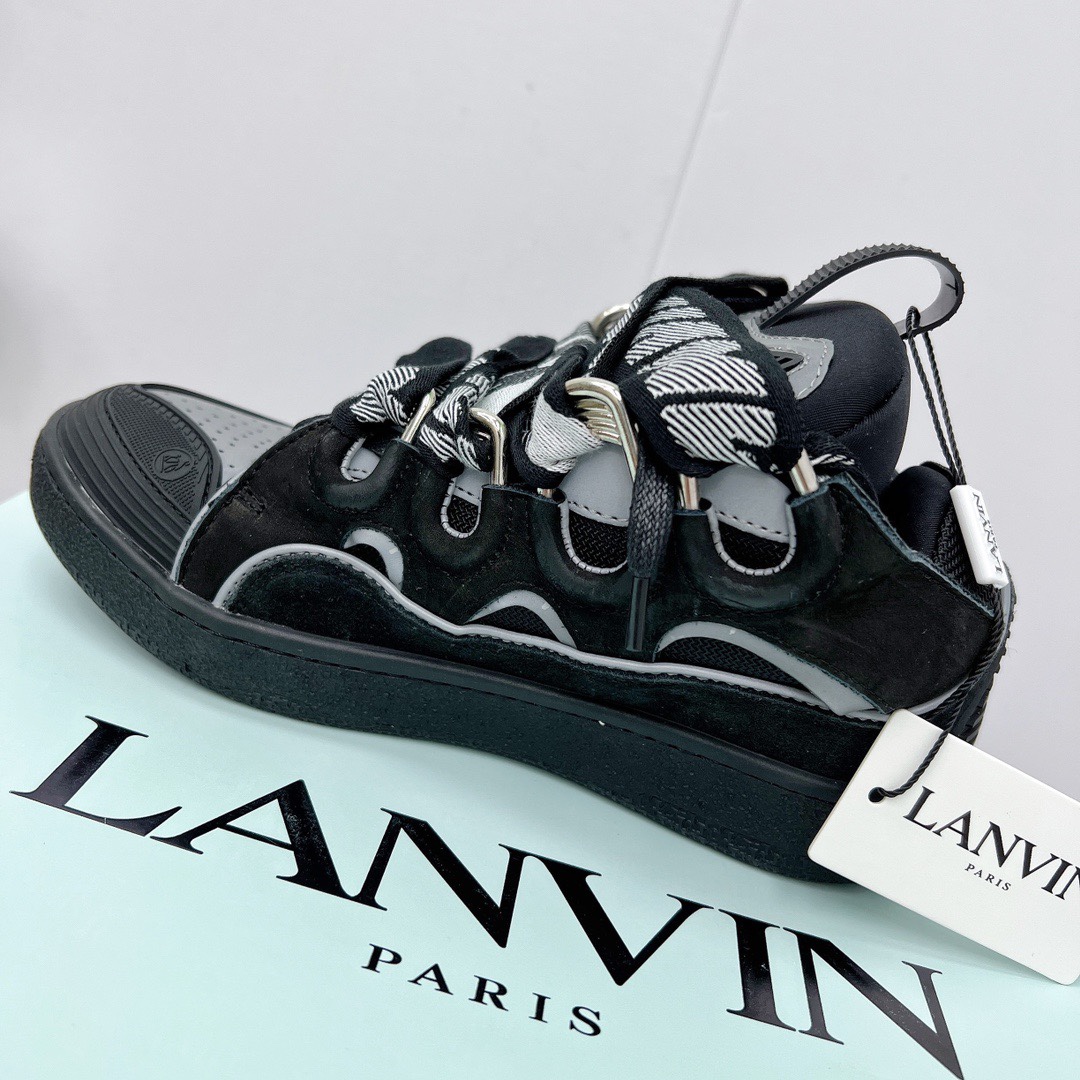 Lanvin Curb Sneakers - EUR FASHION