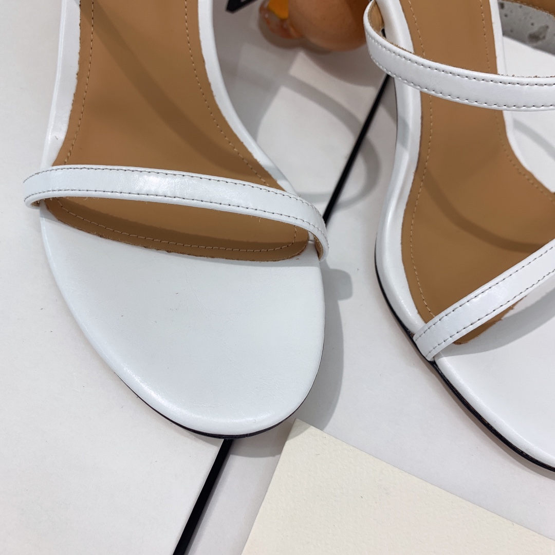 Loewe Broken Egg Sandal In Goatskin - EUR FASHION