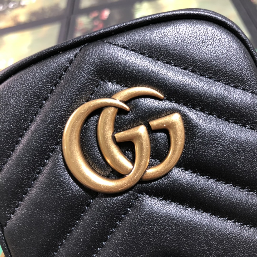Gucci GG Marmont Mini Bag(10.5-17-5cm) - EUR FASHION