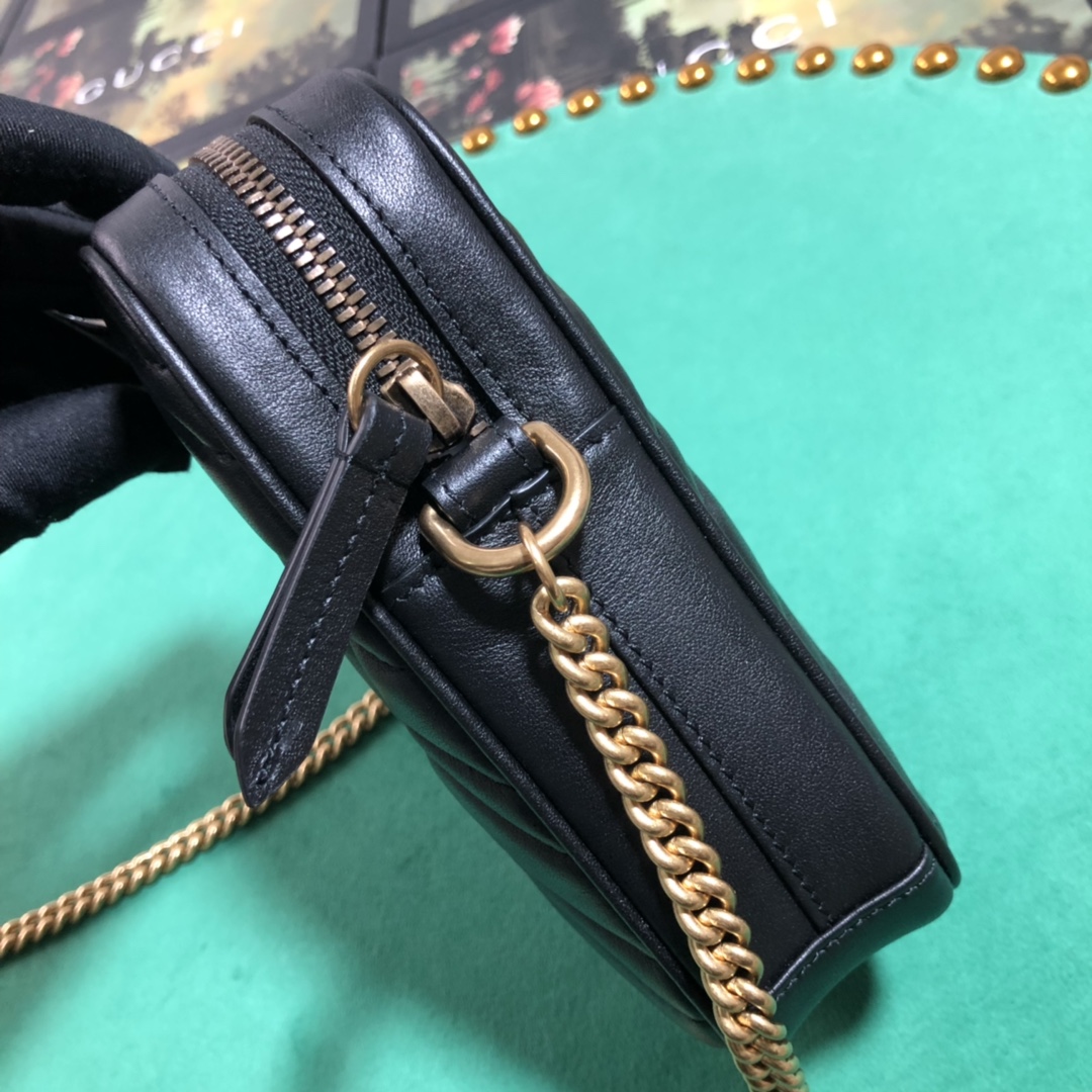 Gucci GG Marmont Mini Bag(10.5-17-5cm) - EUR FASHION