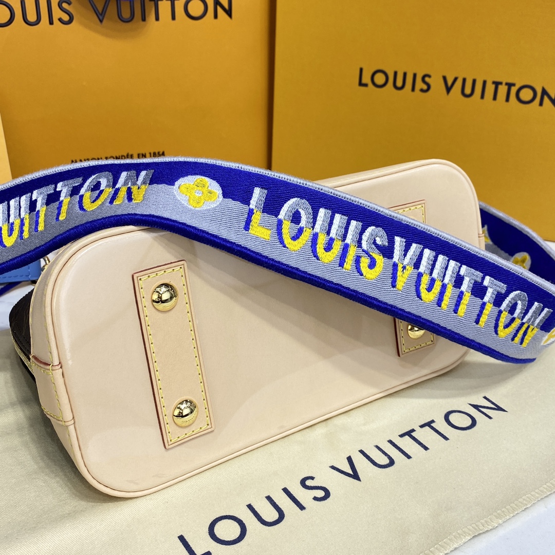 Louis Vuitton Alma BB Monogram Canvas Handbag (23.5-17.5-11.5cm)     M53152 - EUR FASHION